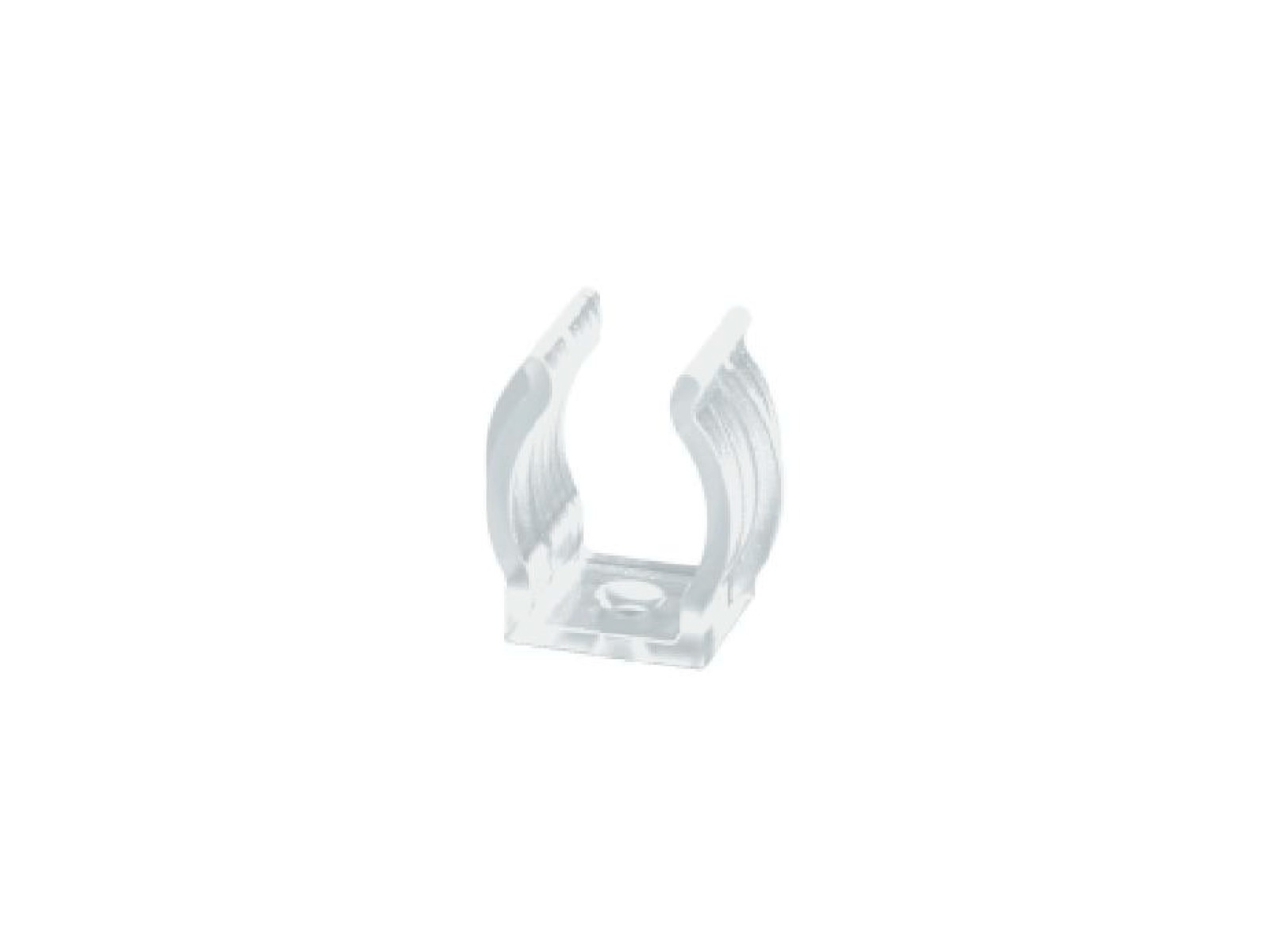 Clips for silikone-tube for LED strip Ø:20 mm. (pr.stk.)