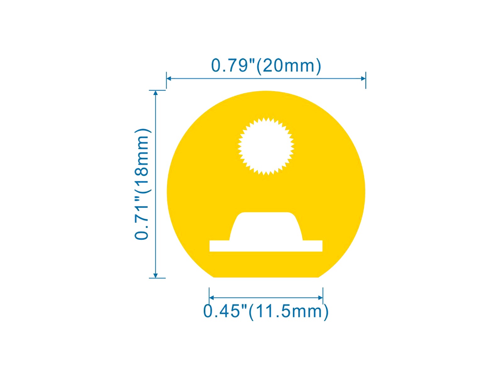 Silikone-tube for LED strip Ø:20 mm. PR.METER