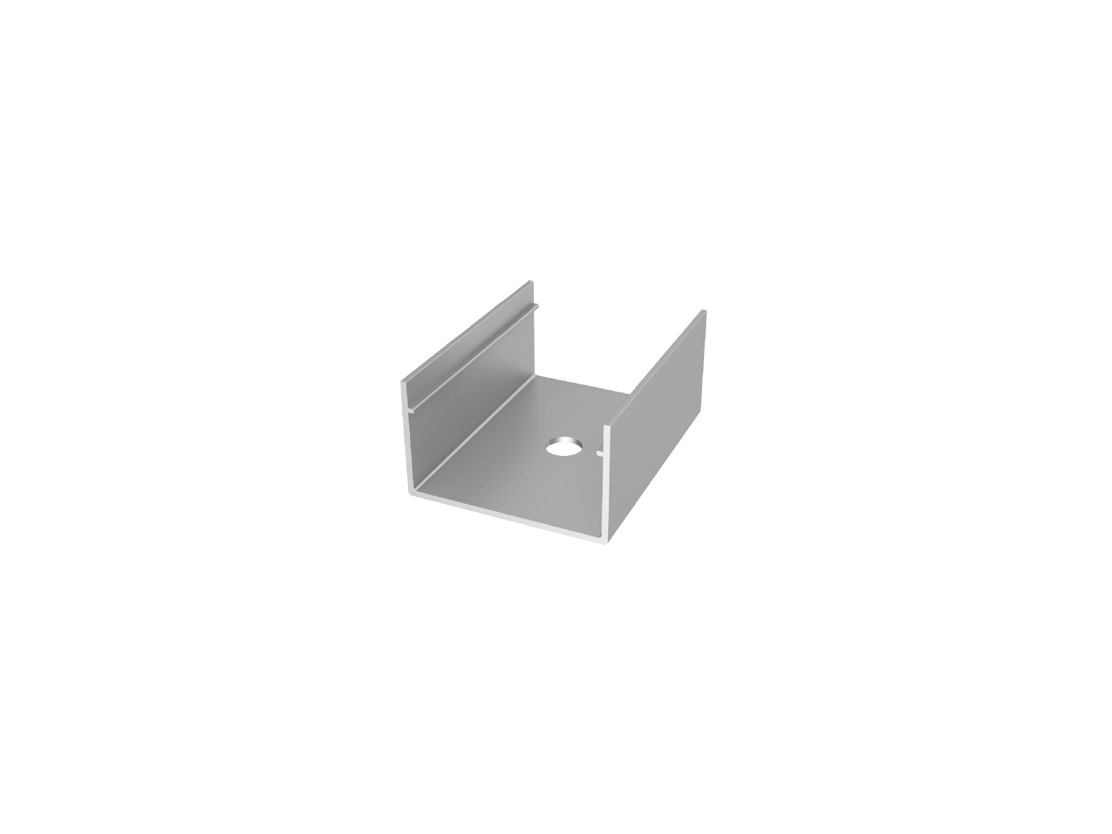 Clips for silikone-skinne for LED strip 20x14 mm. (pr.stk.)