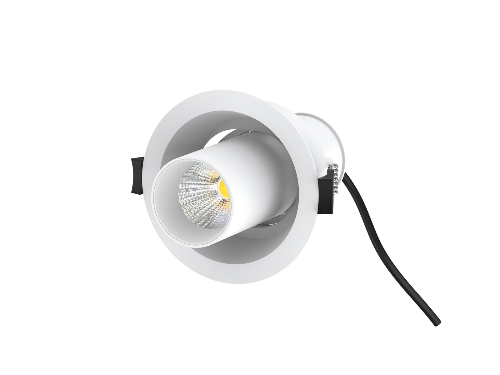 Telescope LED Downlight 10W Dæmpbar. Hvid