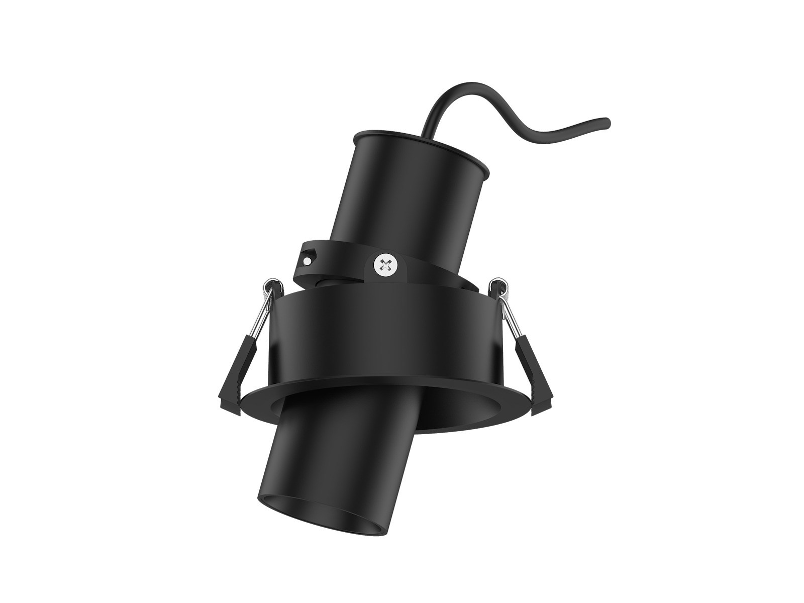 Telescope LED Downlight 10W Dæmpbar. Sort