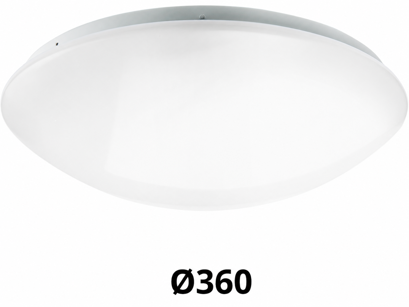 Pragmalux "Polo" plafond m/sensor Ø:360 mm. NW 18W