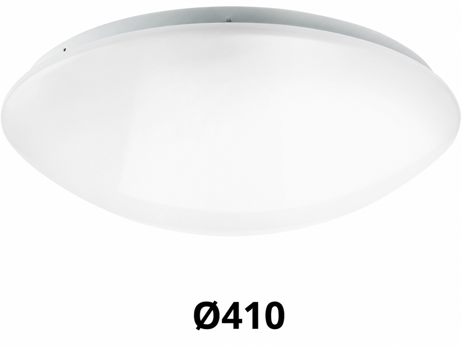 Pragmalux Polo plafond m/sensor Ø:410 mm. WW 22W