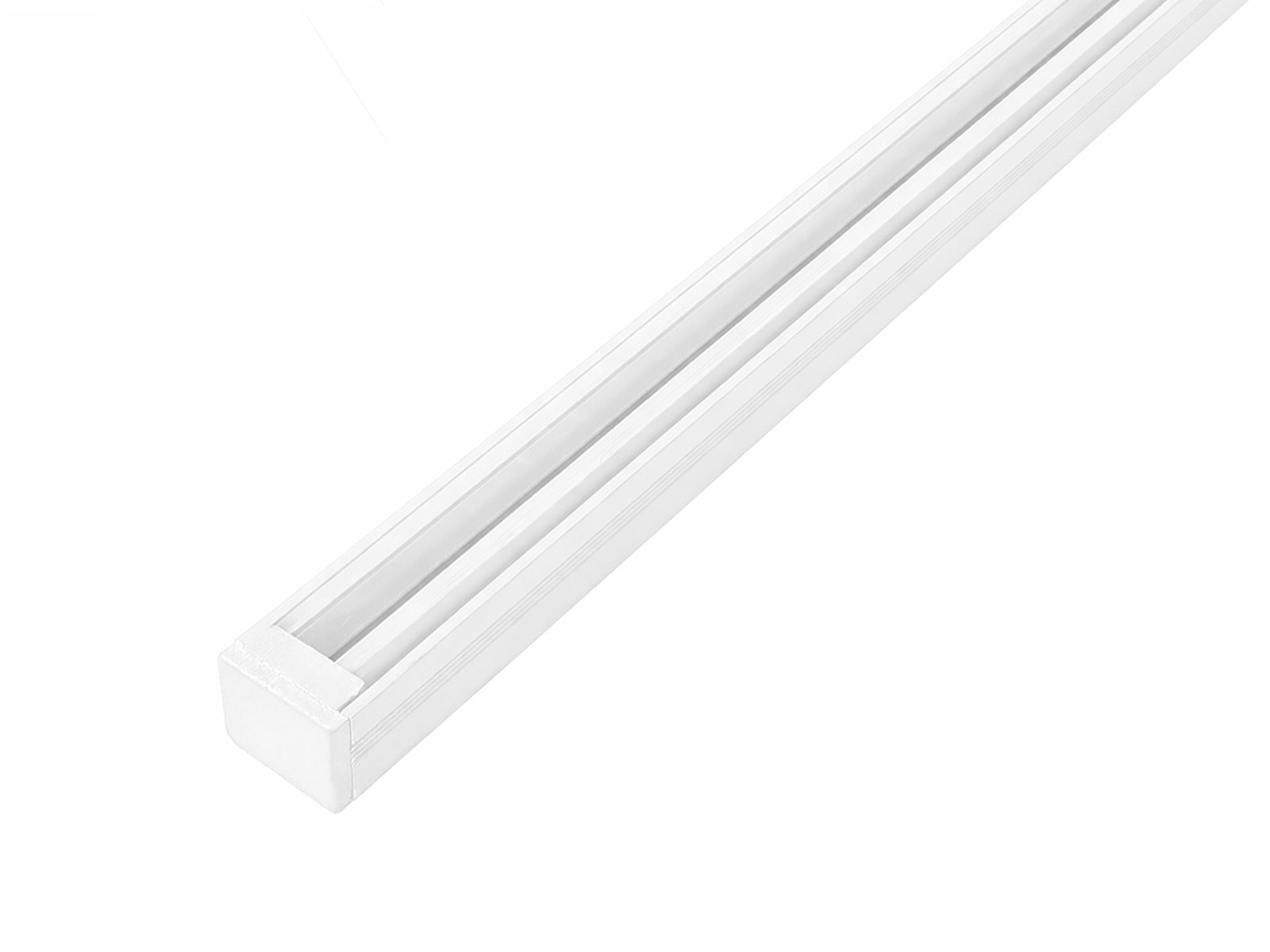 CLICK LED alu-strømskinne 1.2M hvid inkl. tilslutning.