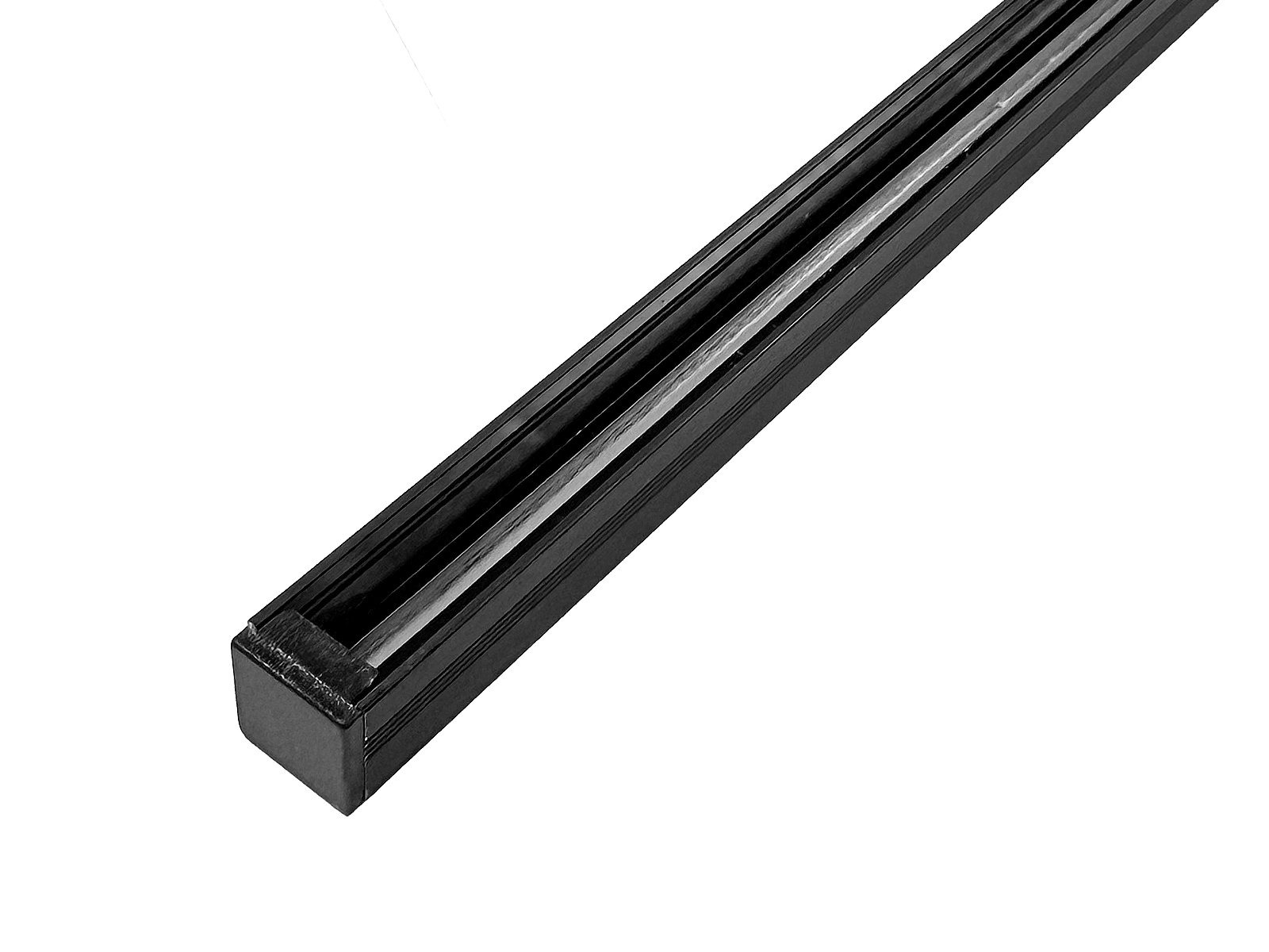 CLICK LED alu-strømskinne 60cm sort inkl. tilslutning.