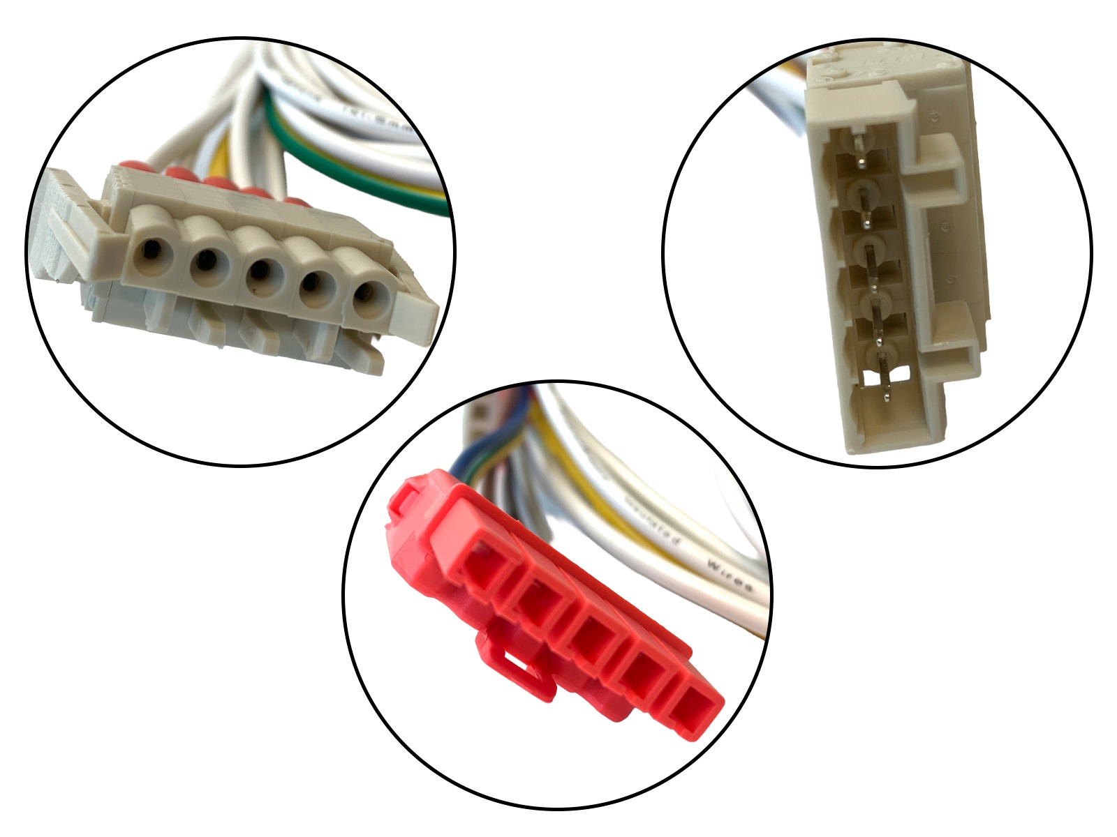 HERA ALYCE AC input terminal for kontinuerlig armatur. 5-ledet, 1.5m