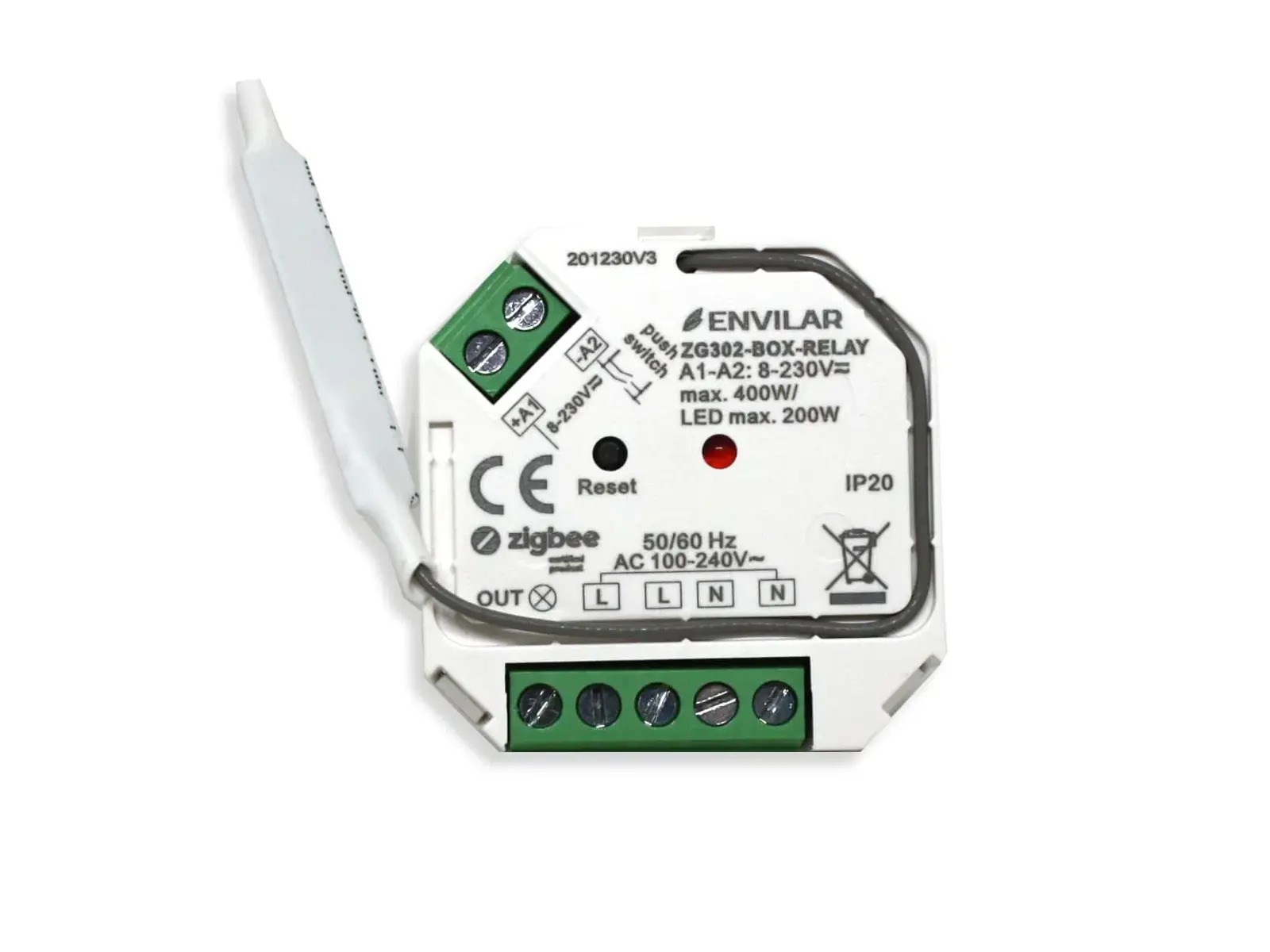 Zigbee Relæ 3.0 (Philips HUE Kompatibel)