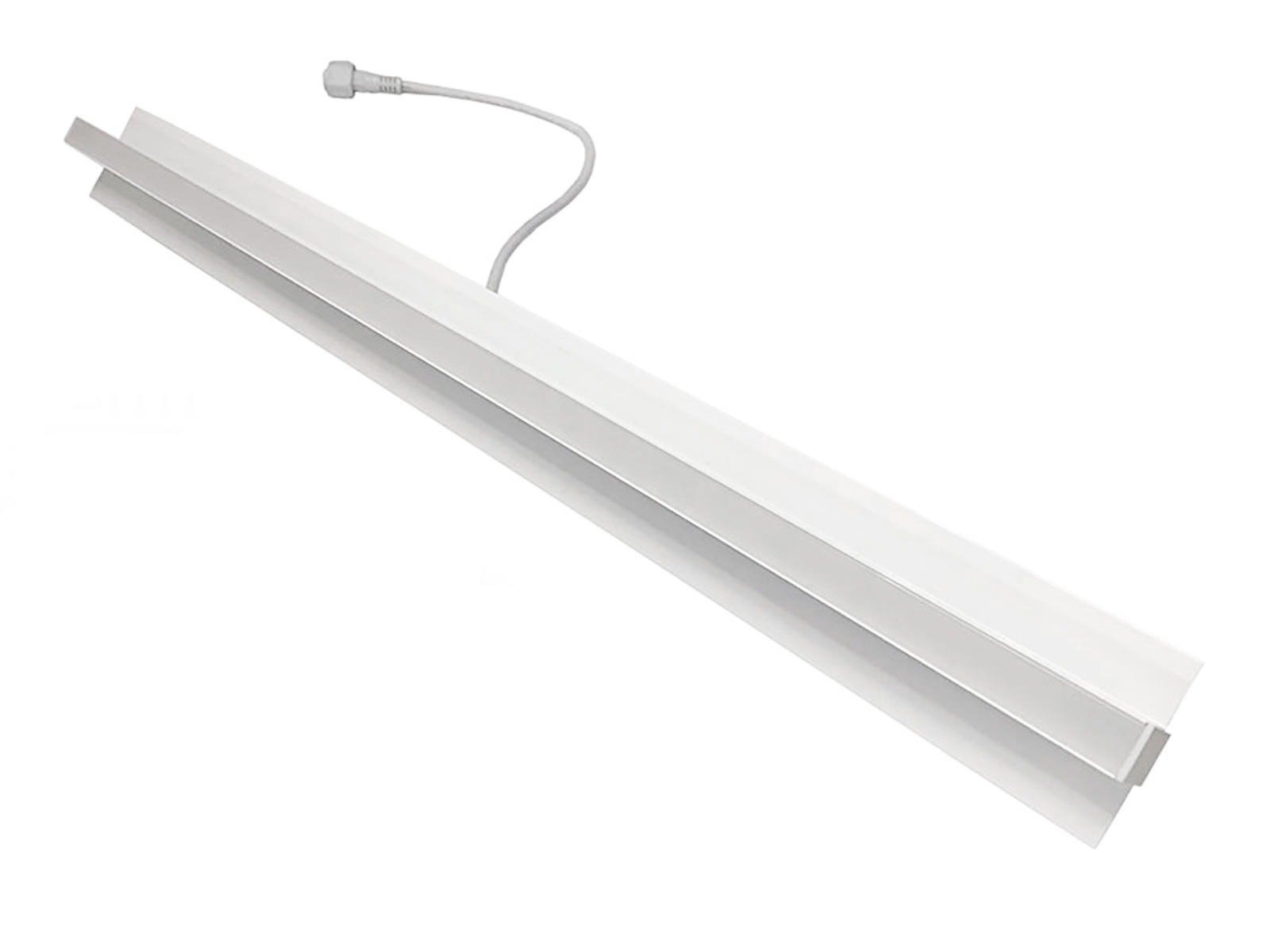 LED lysskinne til Troldtekt/træbeton 60 cm. planforsænket. WW - 35mm