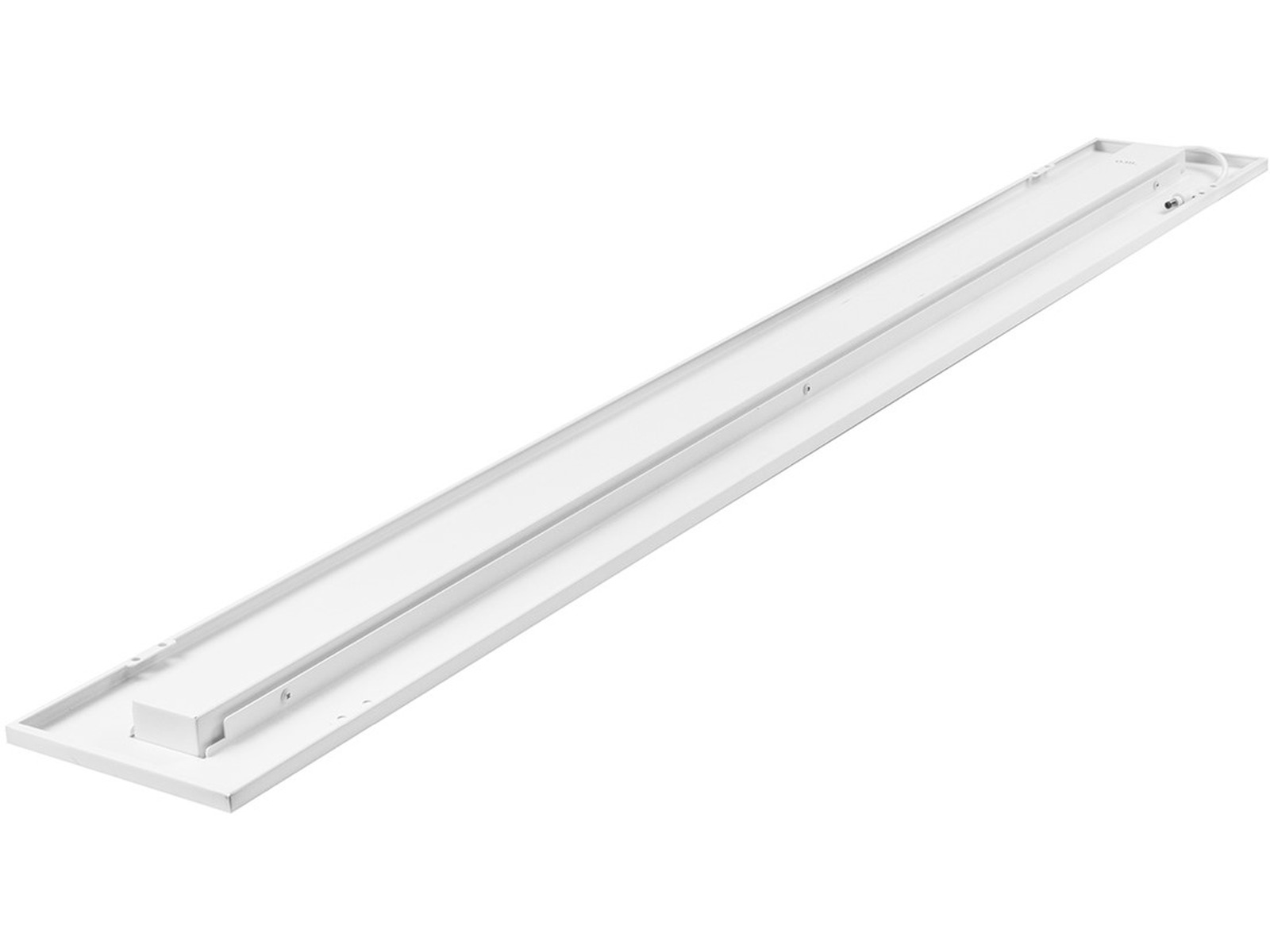 Pragmalux LED Bandraster lampe Optisk højglans reflektor 145x1195mm 36W 4400-4800lm 3000K-3500K-4000K 3CCT CRI>90 UGR<16 hvid RAL9003 + Philips DALI driver + plenum