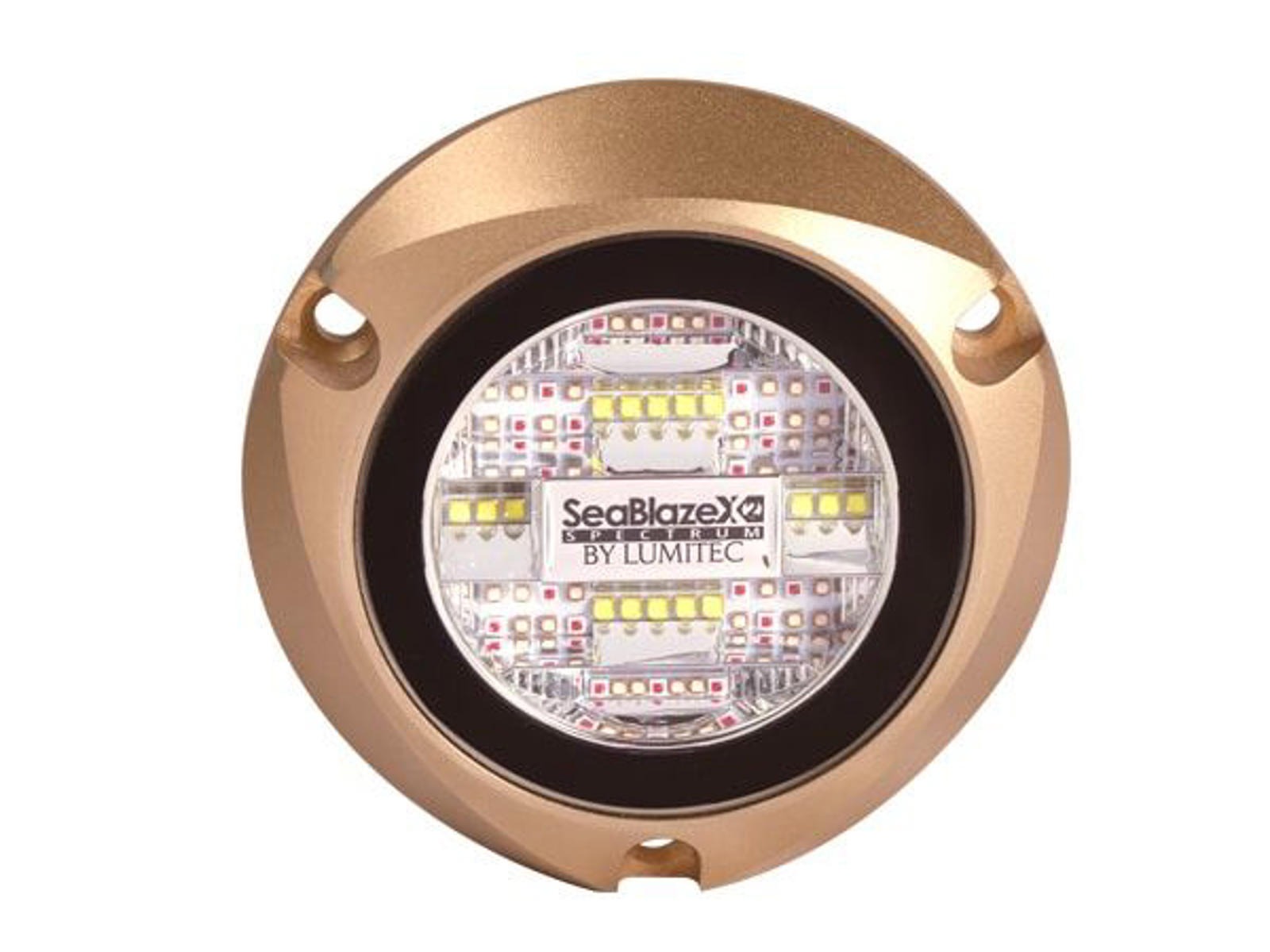 SeaBlaze X2 - RGBW undervandslys. Rund.  60W. 10-30V.