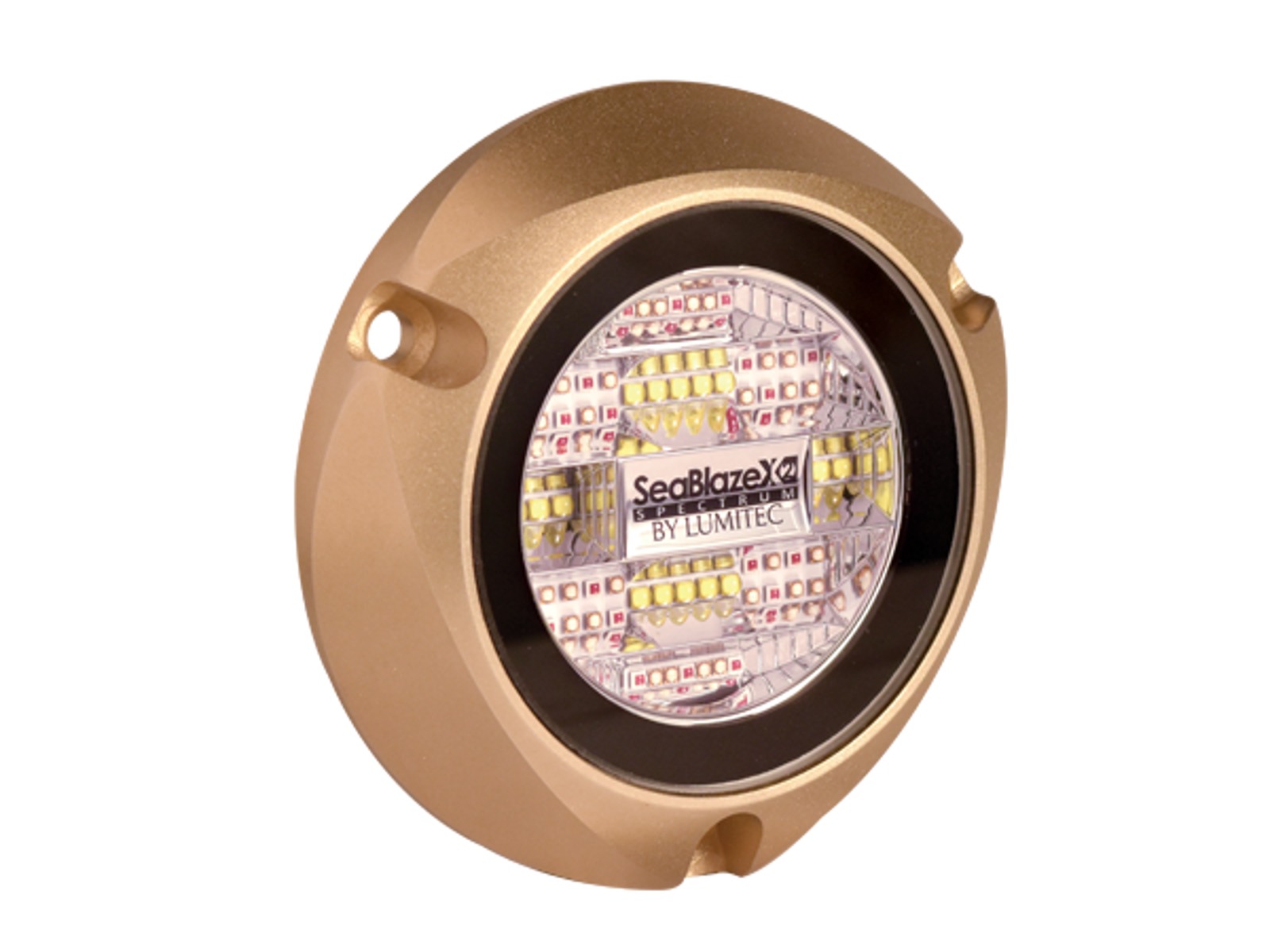 SeaBlaze X2 - RGBW undervandslys. Rund.  60W. 10-30V.