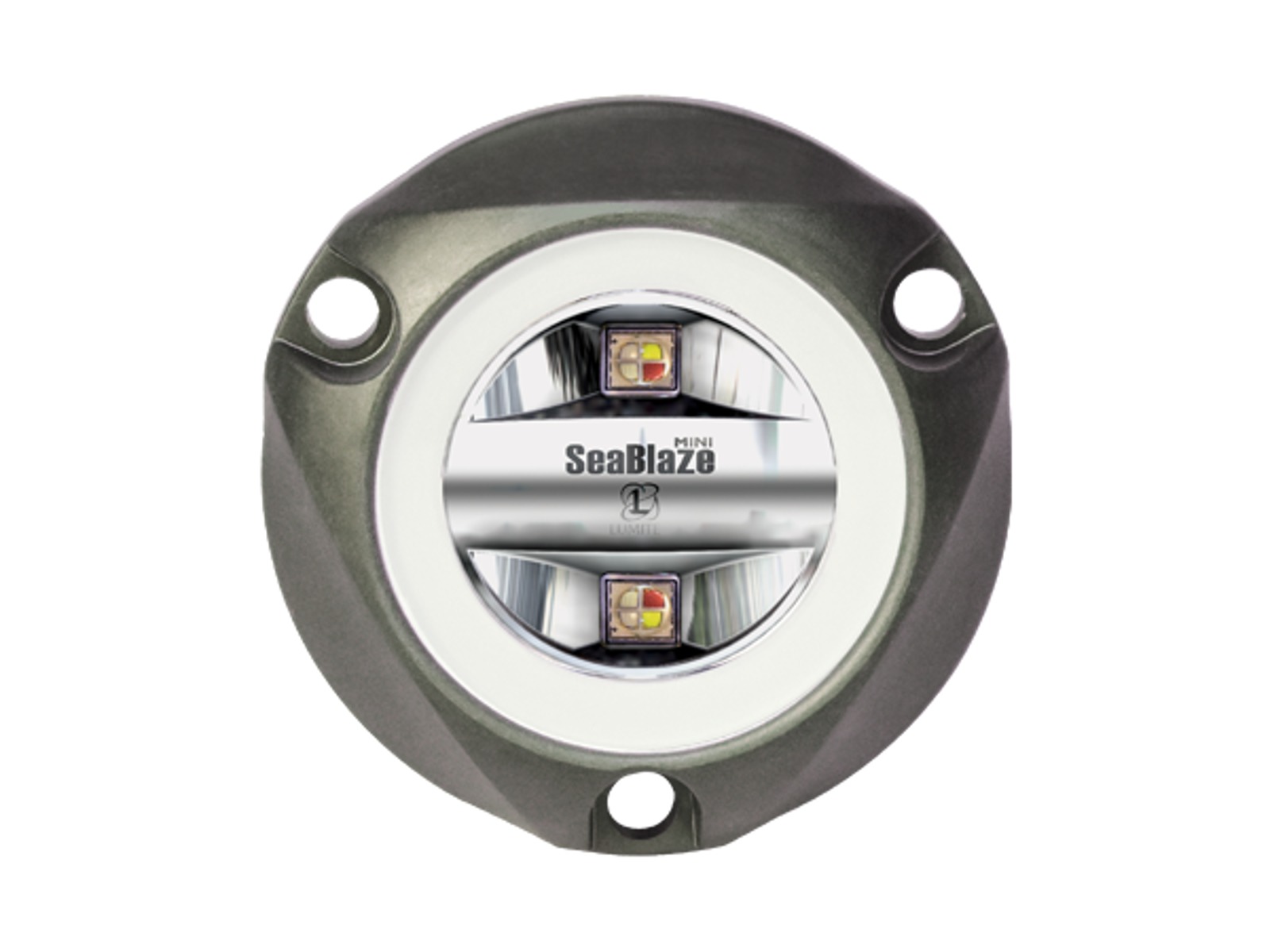 SeaBlaze Mini - RGBW undervandslys. Rund. 10,5W. 10-30V.