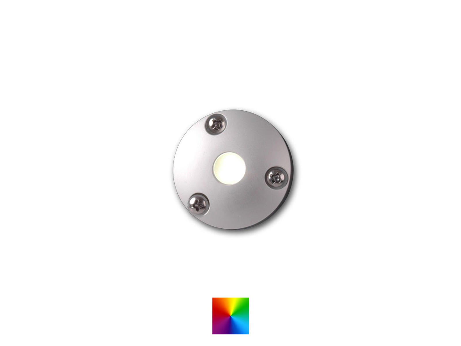 LED knaplys. RGBW. 10-30V.