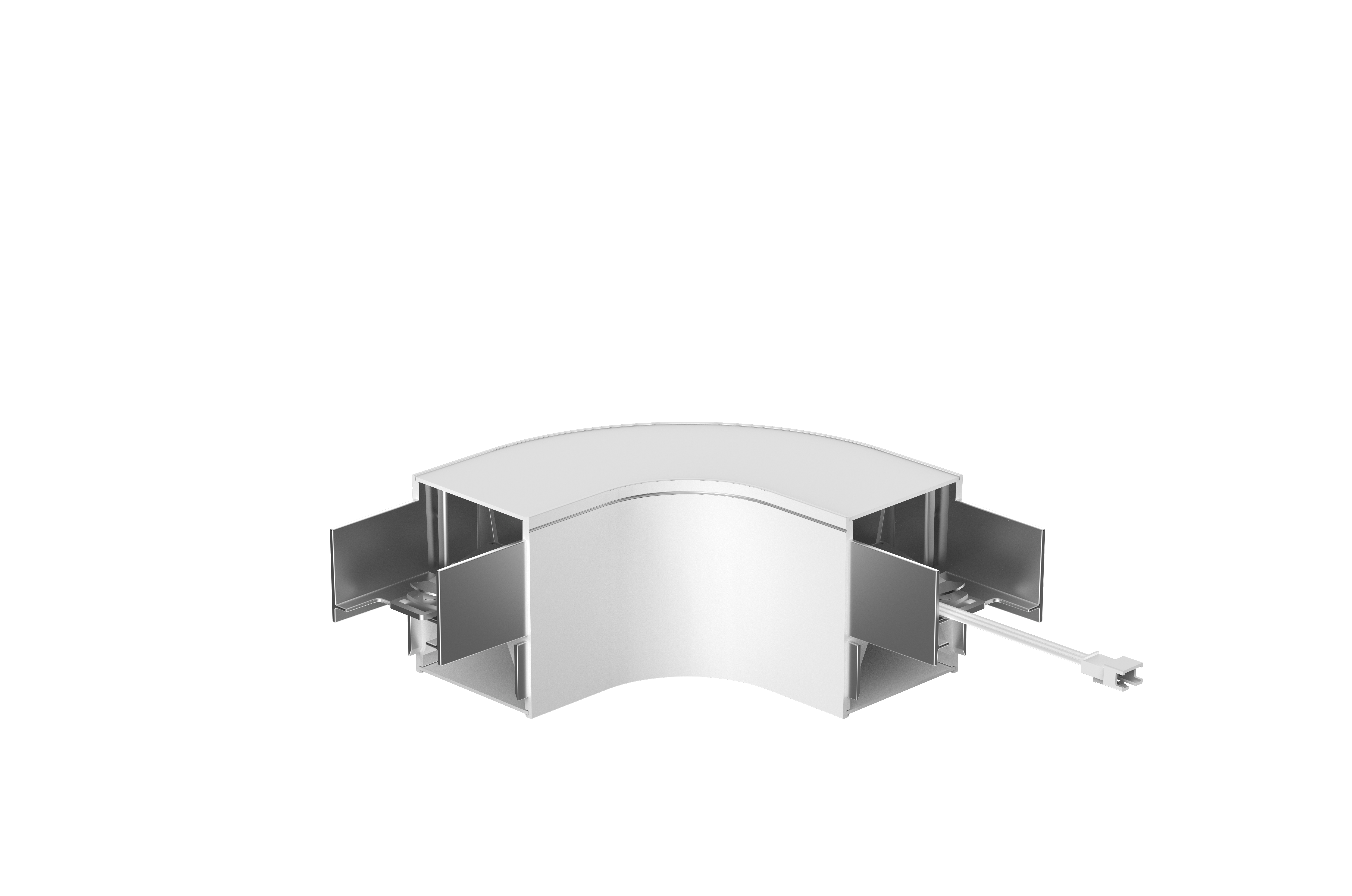 Quarter Arc-shaped connector kit HVID for SQUARE G5