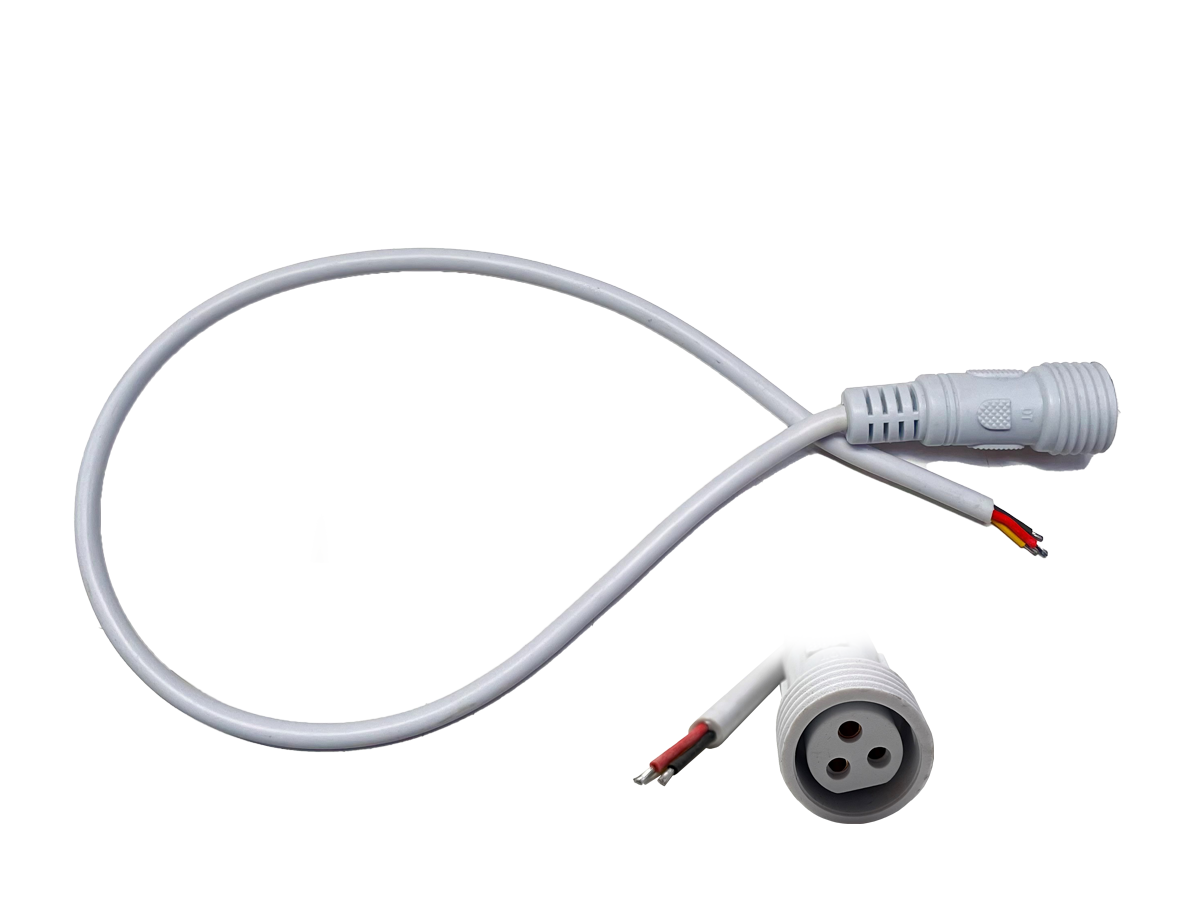 50 cm. strømledning for CCT Troldtekt-LED (3-pin)