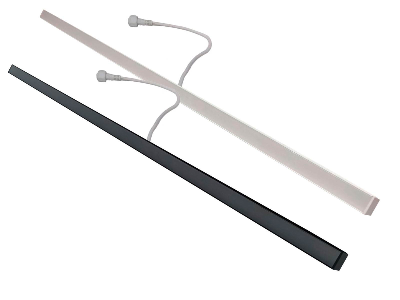 LED lysskinne påbygning for Troldtek/træbeton. 60 cm