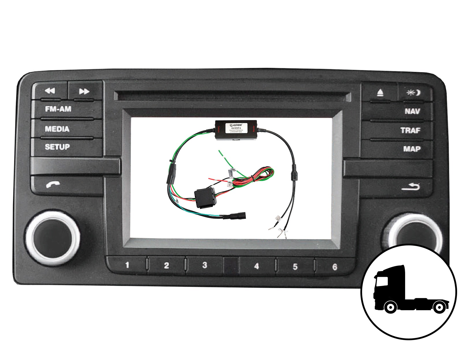 CA-MMT-S - Kamera interface for MAN MMT (Ikke forberedt)