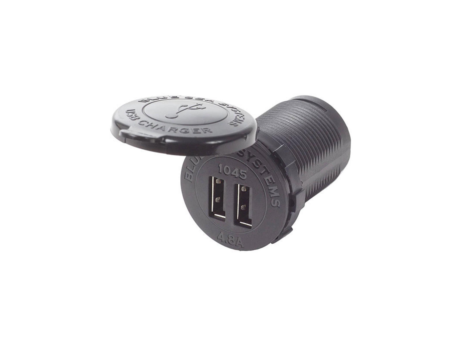 Ø29 USB stikkont.9-32v/5v-4.8A