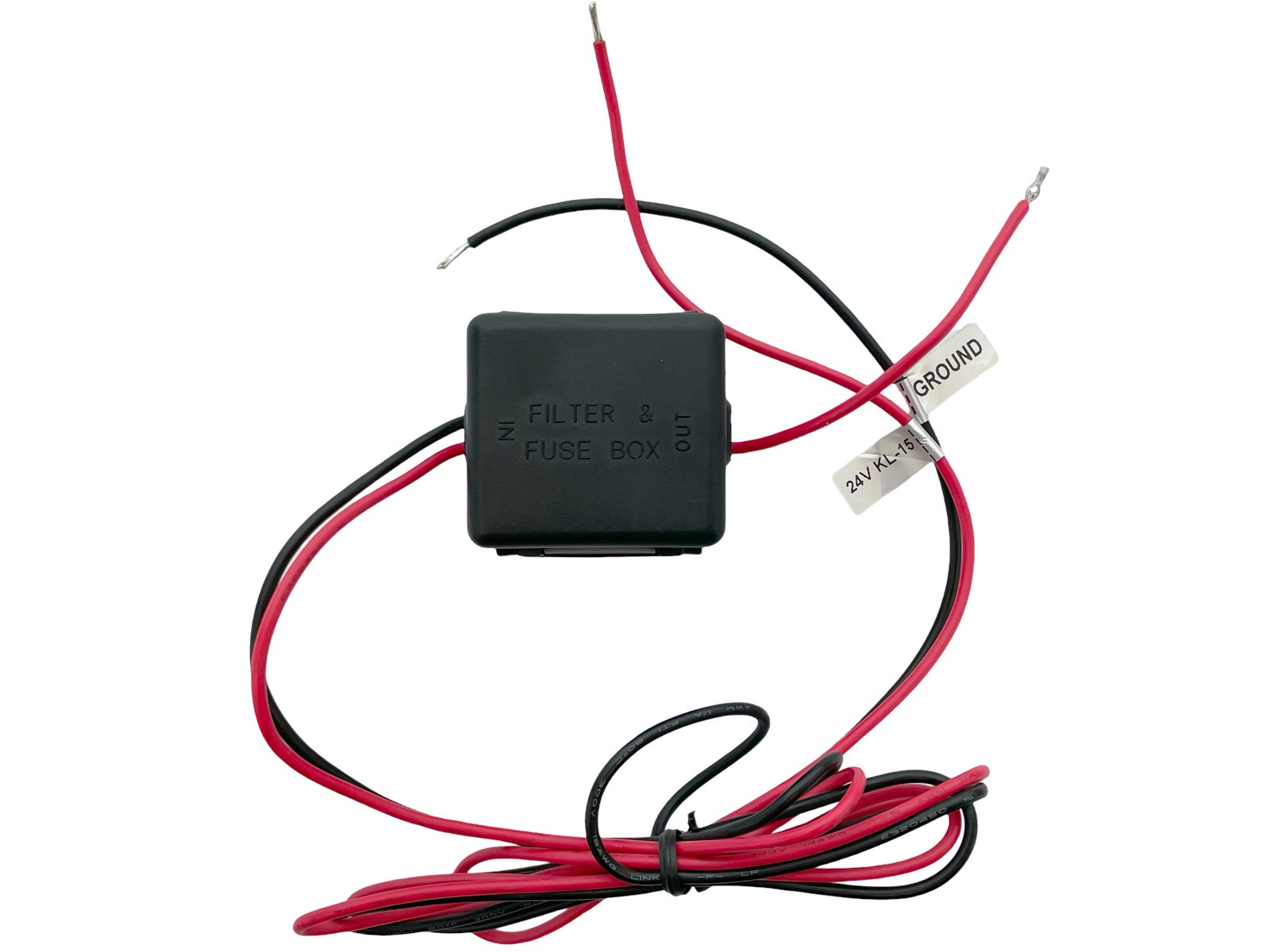 Støjfilter 12/24V Baksignal max 1A