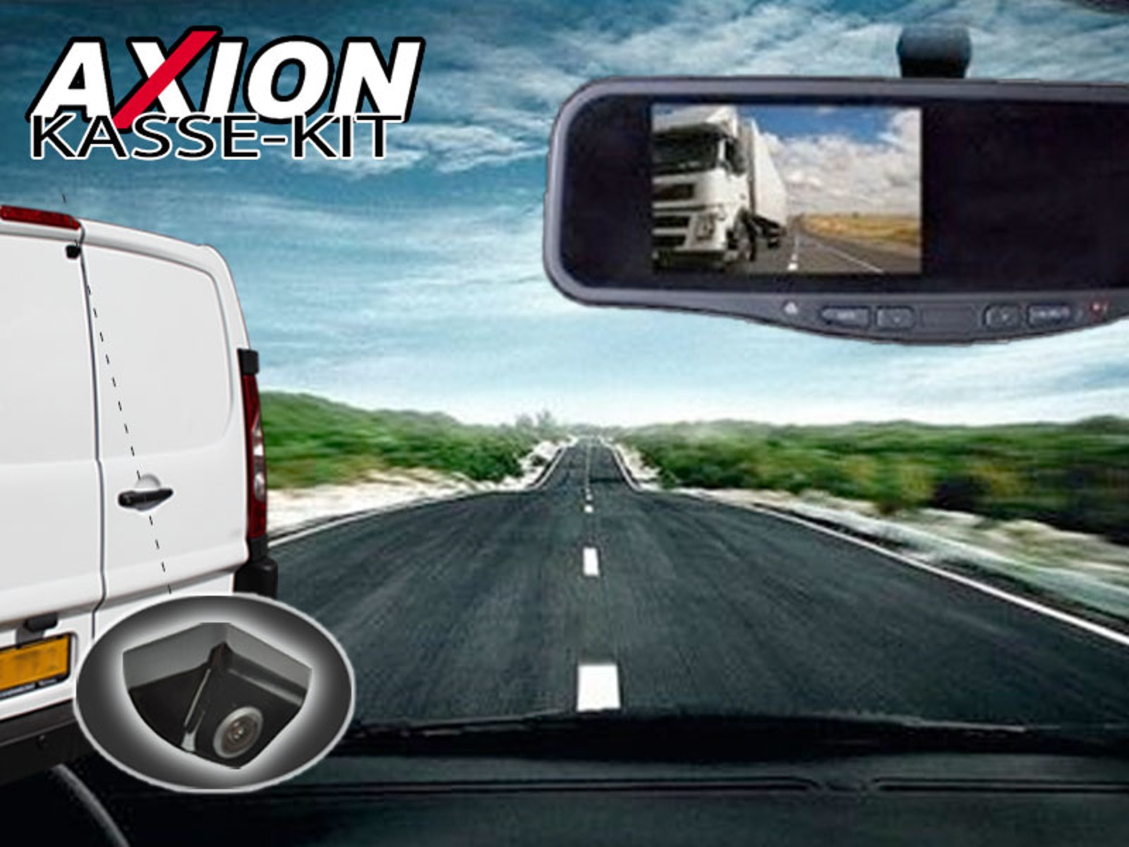 AXION bakkamera "Kasse-Kit" - UNIVERSAL