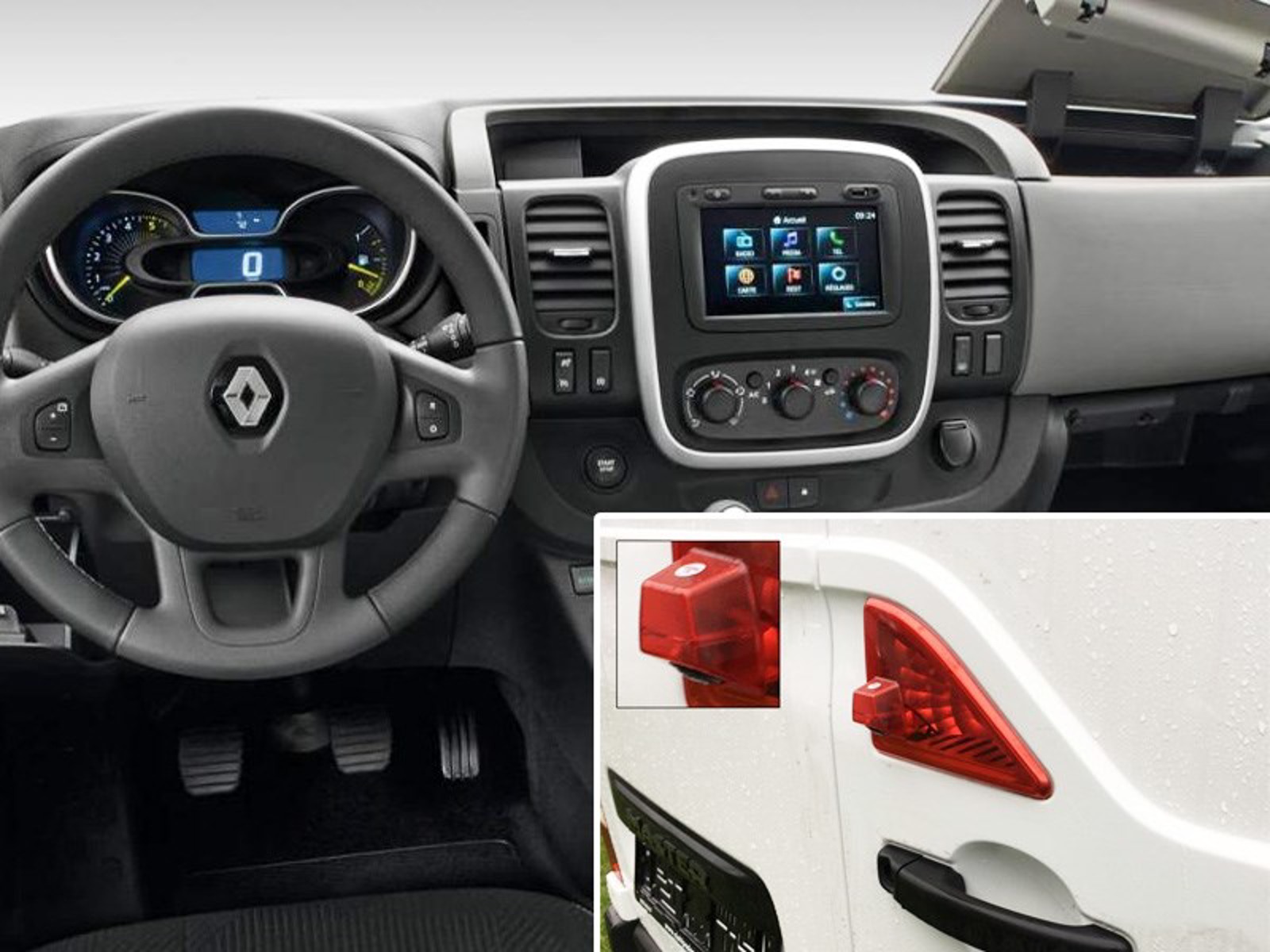 BIK-KIT Renault Master Interface + stoplygtekamera