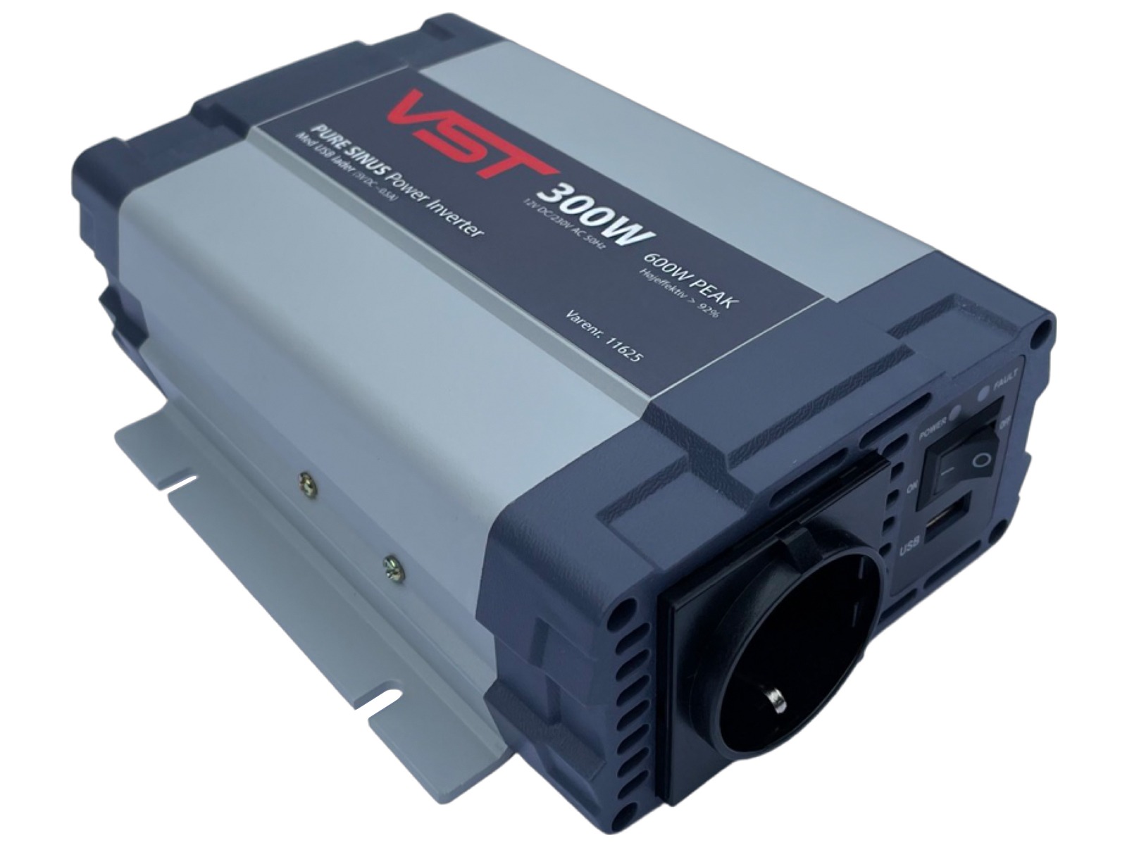 VST Pure-Sinus 300W Power Inverter 12V/230V