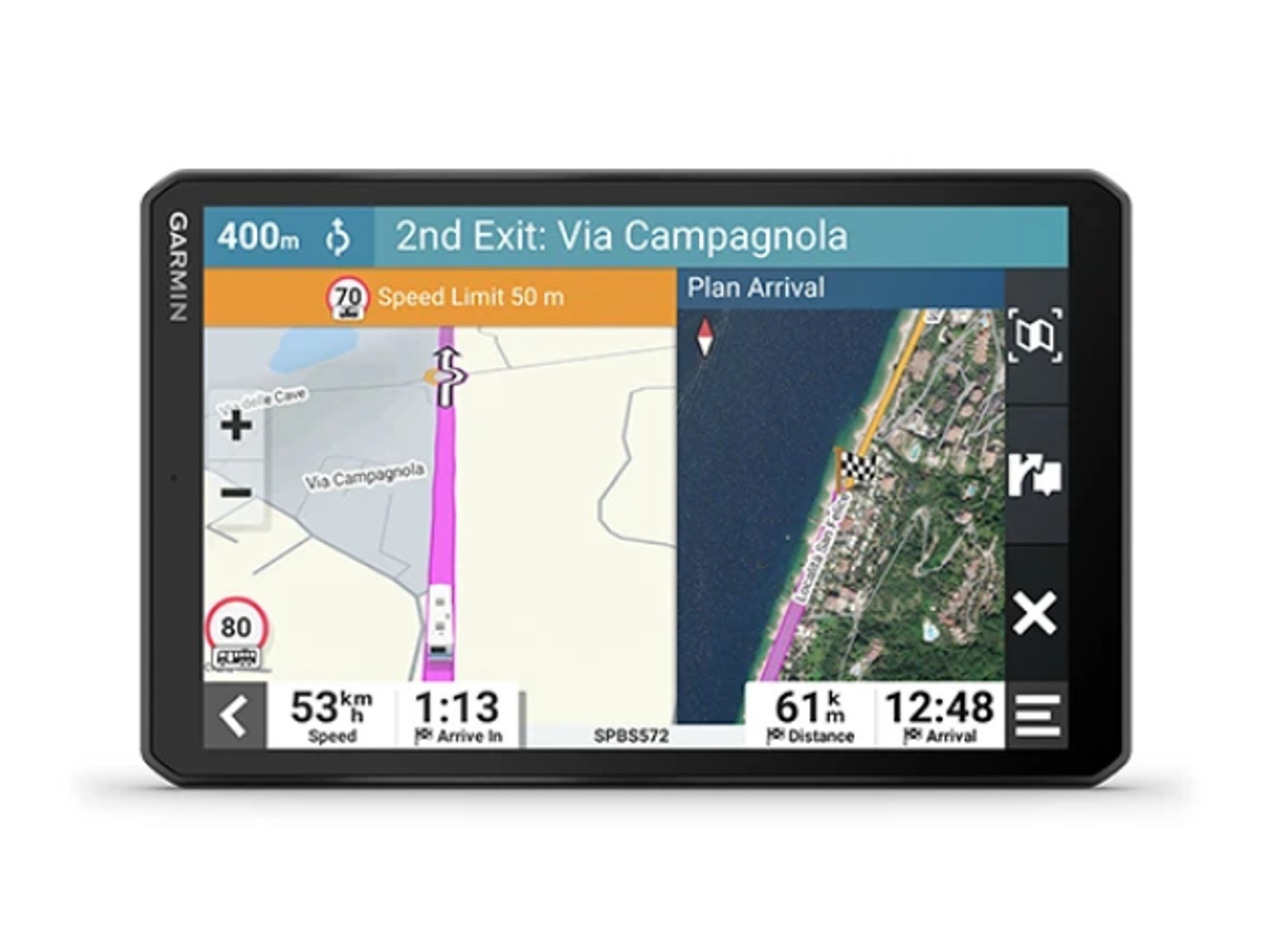 Garmin Camper 895 EU. GPS