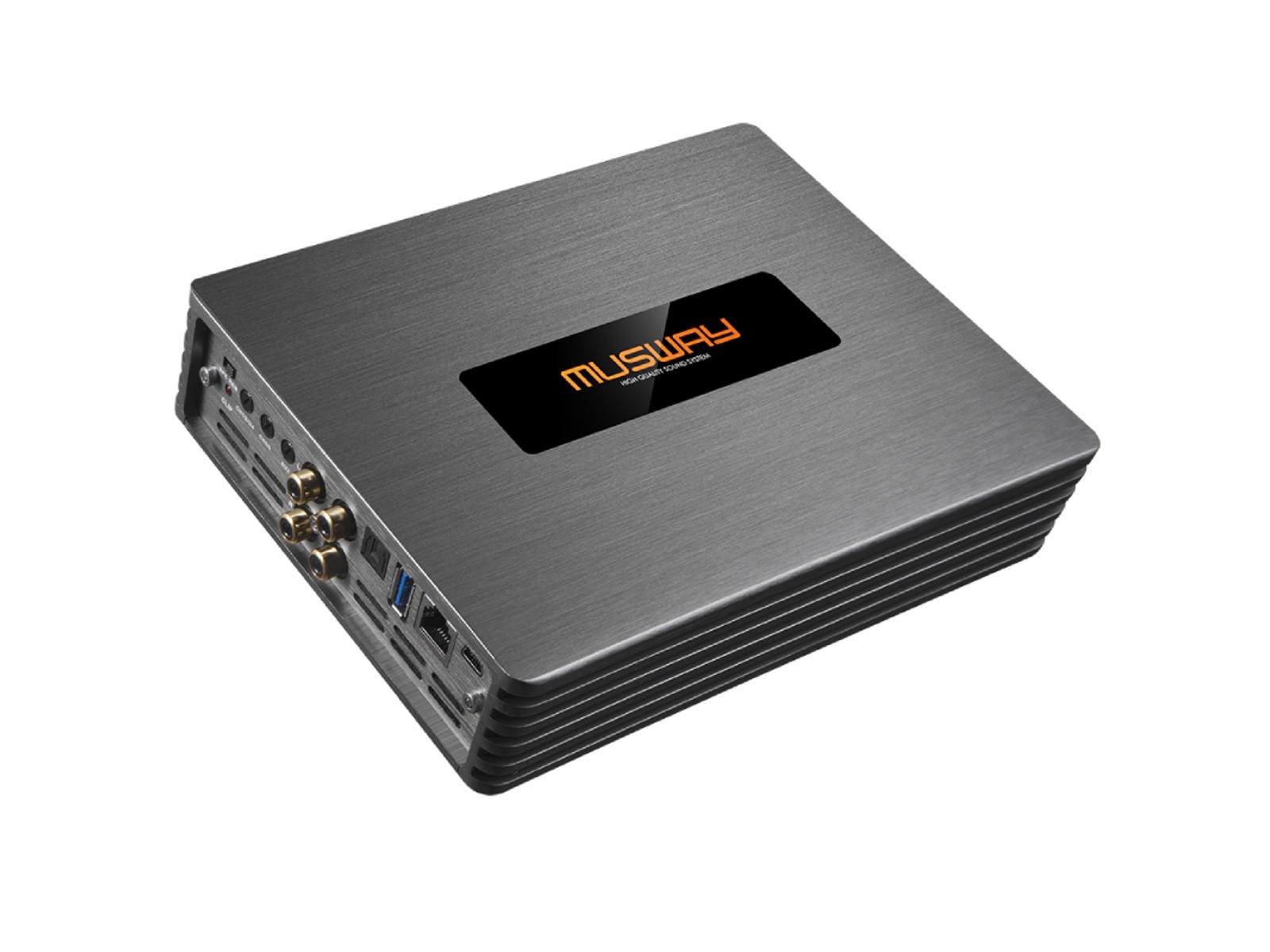 MUSWAY Digital 6-Kanals forstærker m/DSP M6V4Standard