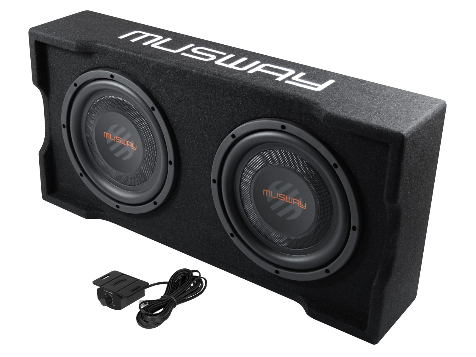 MUSWAY Single Aktiv Subwoofer with passive radiator MF210A