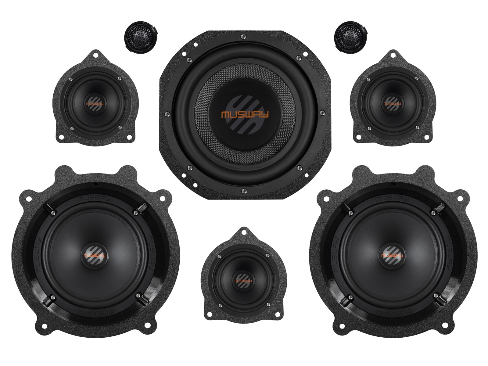 MUSWAY Sound Upgrade. Tesla Model 3/Y