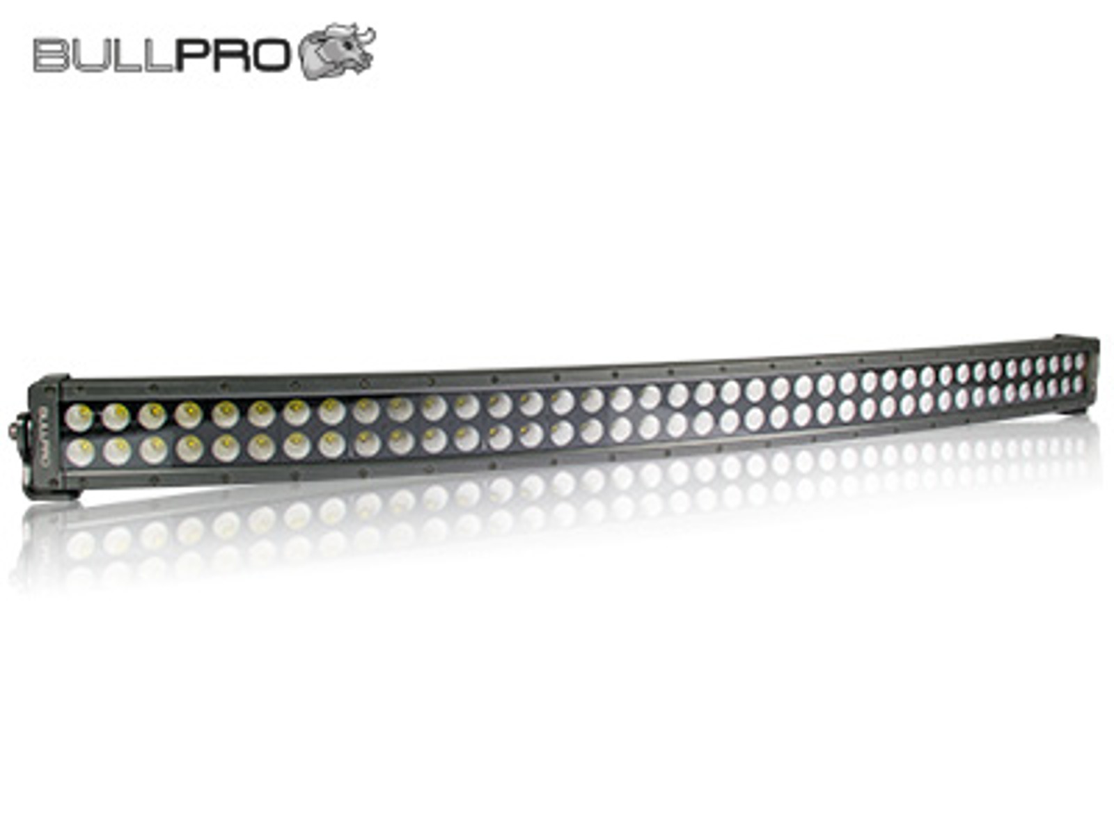 BULLPRO kurvet LED lysbar, 1.070 mm. 400W/10-30V