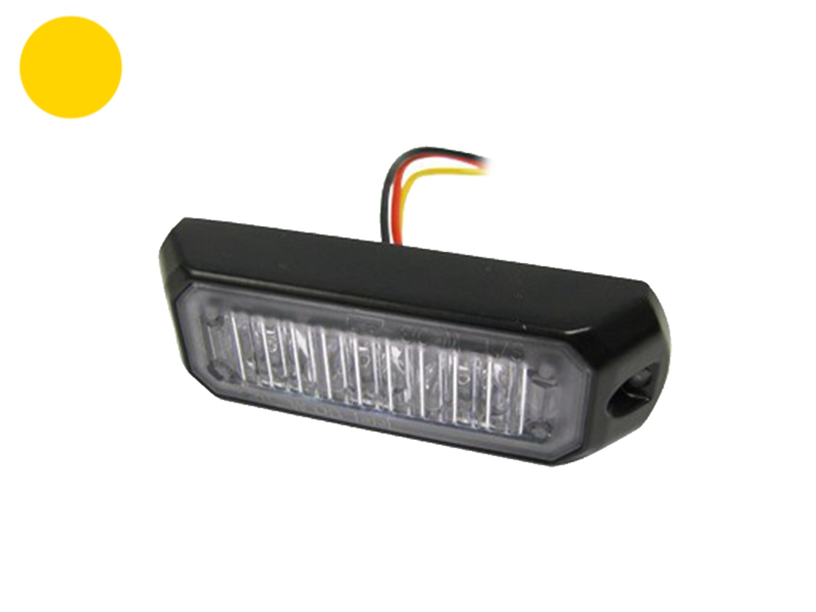 AXIXTECH LED Flash - Gult lys