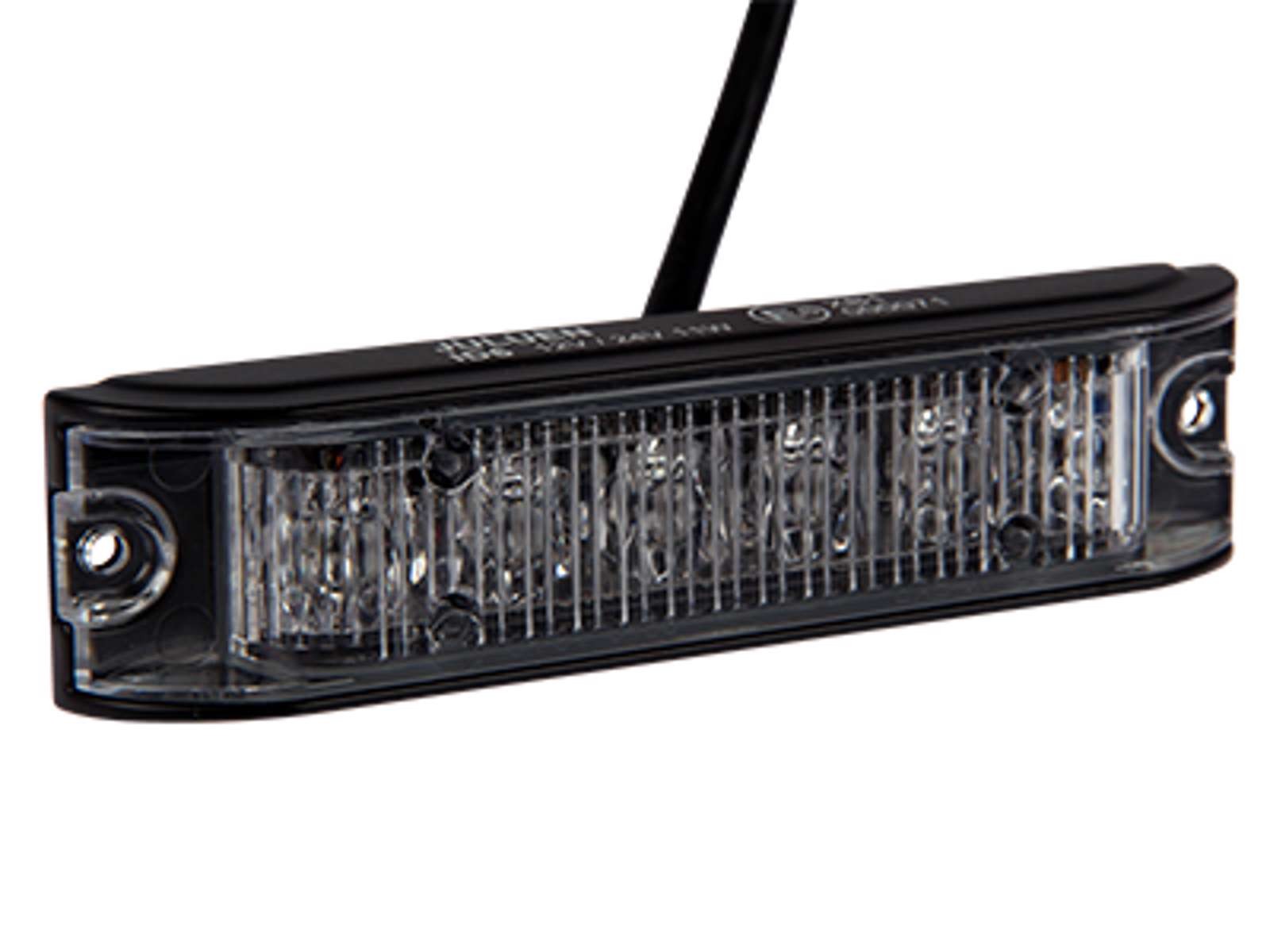 AXIXTECH horisontal LED flash, blåt blink