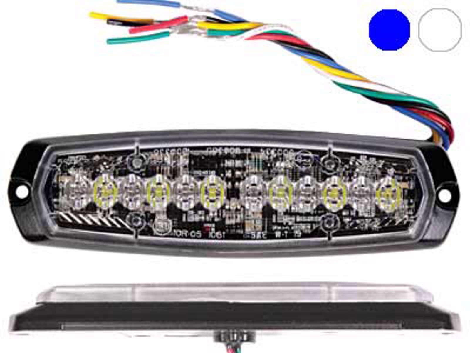 LED Flash kit. Blåt blink