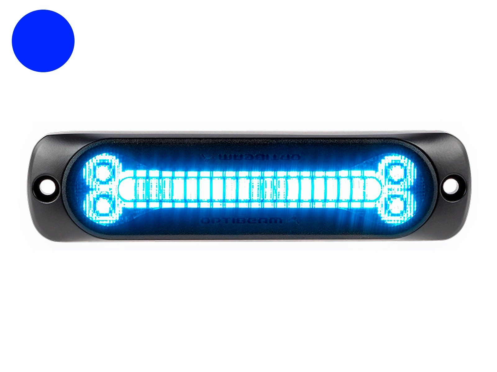 OPTIBEAM DARK PHANTOM SX6. BLUE. R65. R10. 12-24V