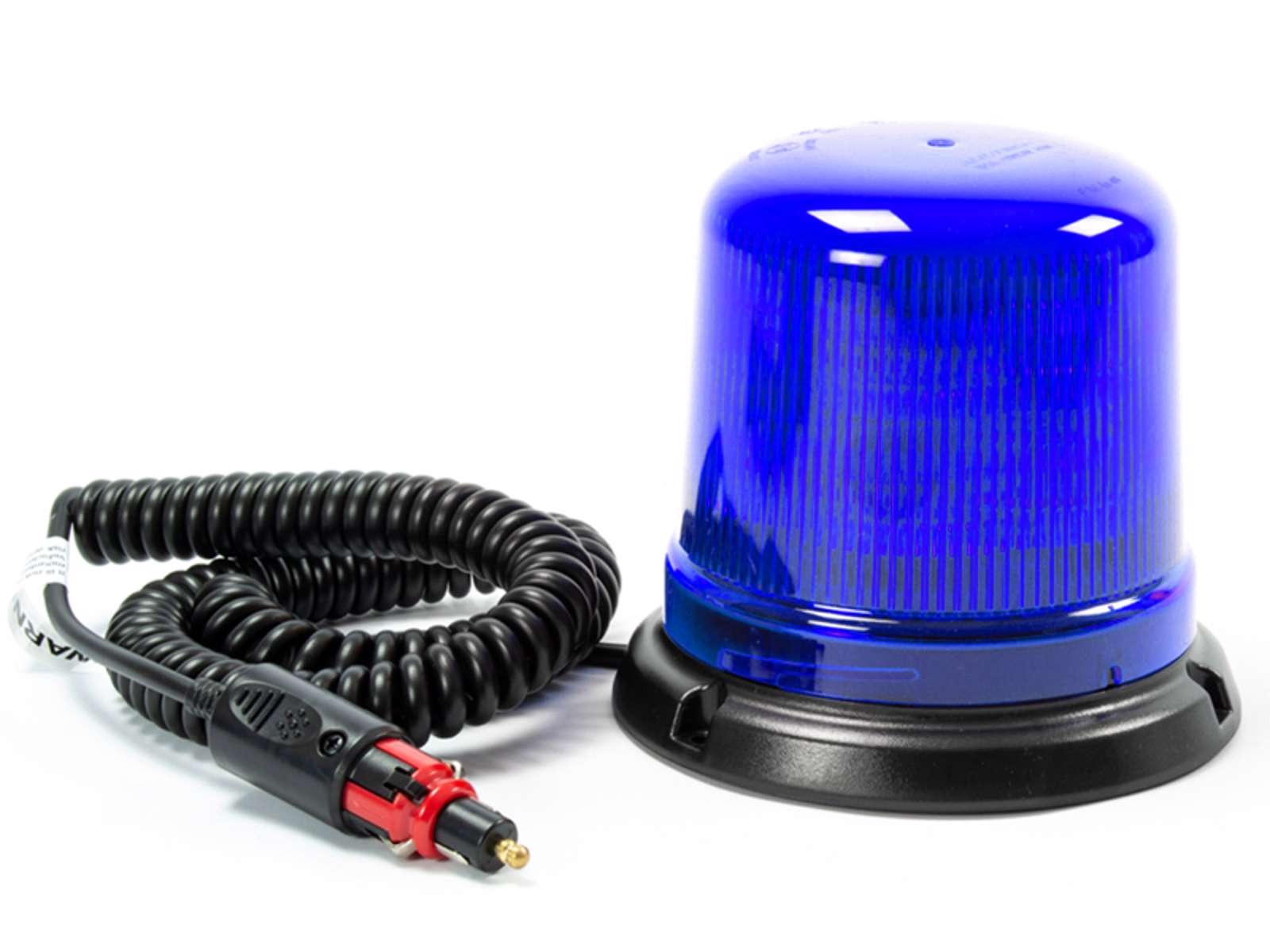 LED flash-beacon med magnetbase og 12V cigartænder stik