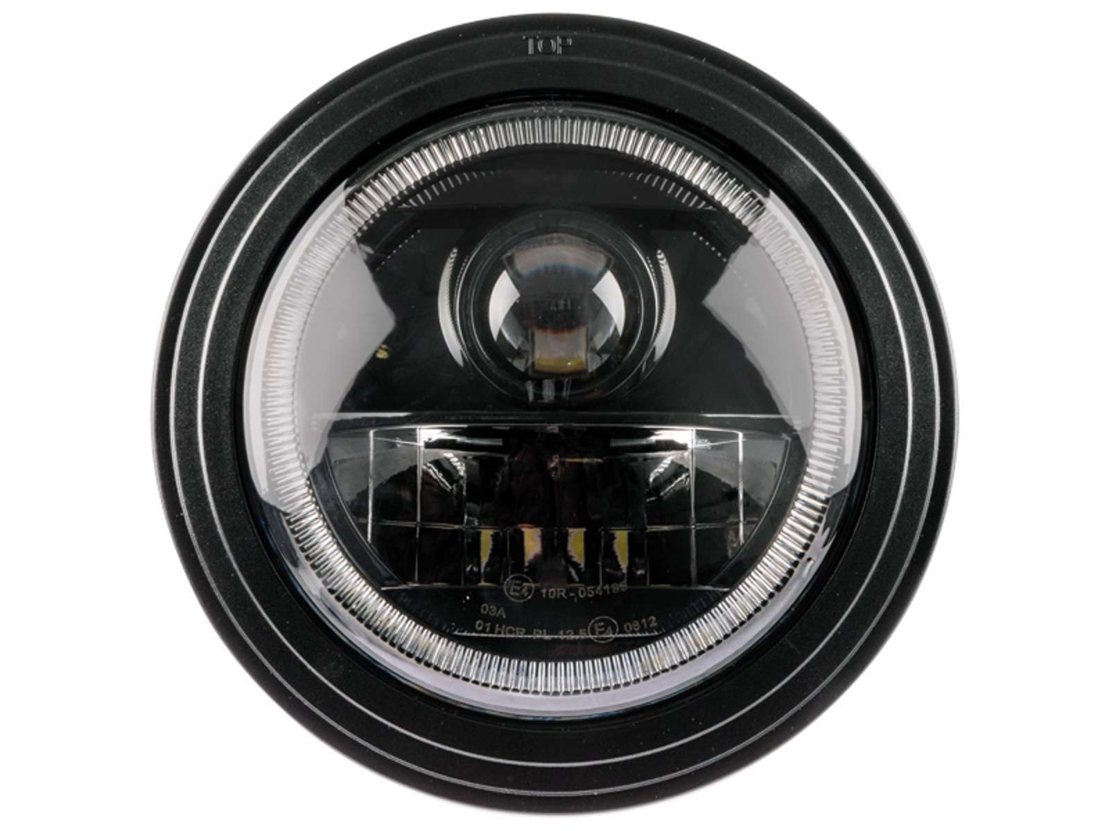 LED kørelys m. 7" adapter ramme