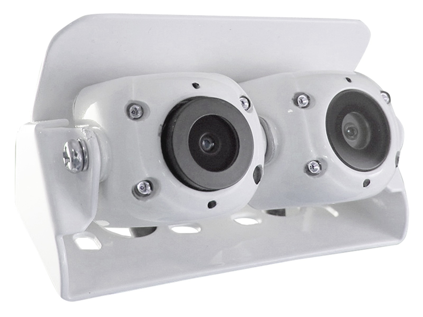 Twin Mini-Box bakkamera NTSC(hvid) m/CCD. 18m kabel