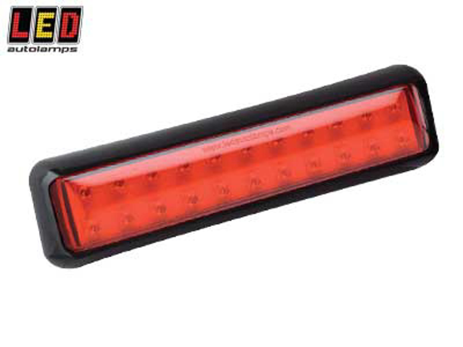 LED Tågelys. Rød