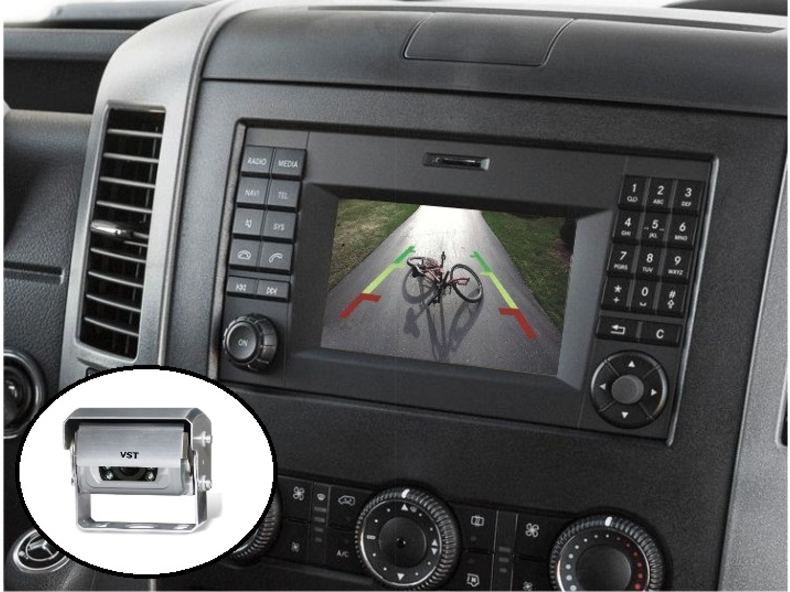 BIK-KIT Sprinter/Crafter MINI-SHUTTER kamera