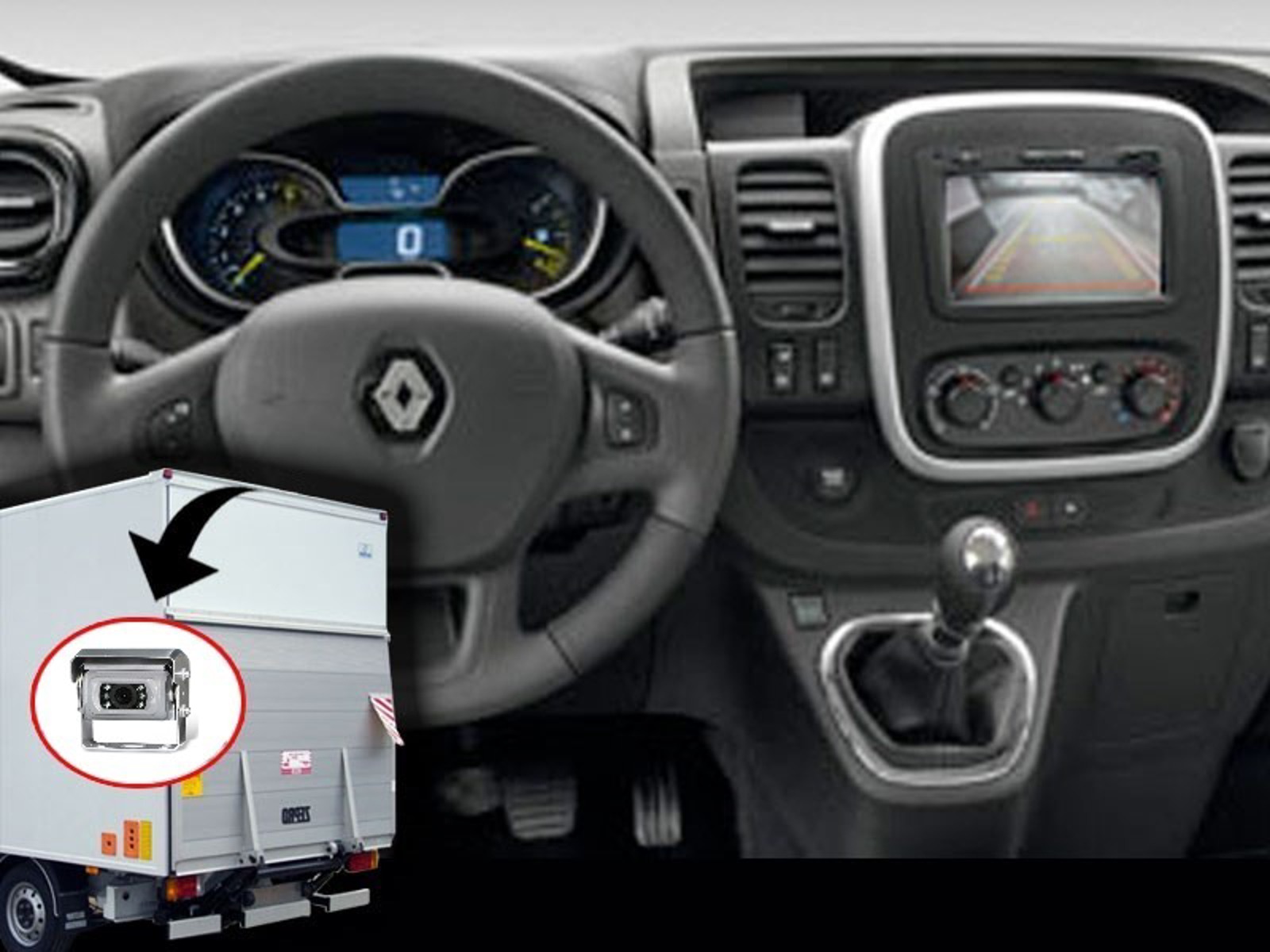 BIK-KIT Master/Movano/NV400, Mini Shutter-kam