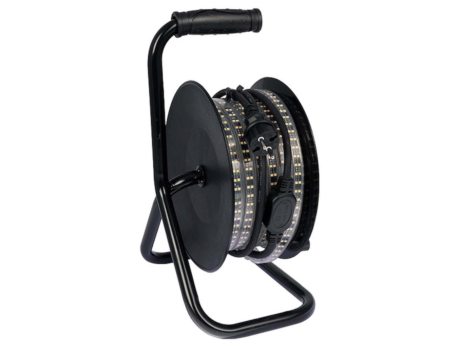 LEDWISE WORK light LED strip 230V tromle 15m. IP65. 4000K