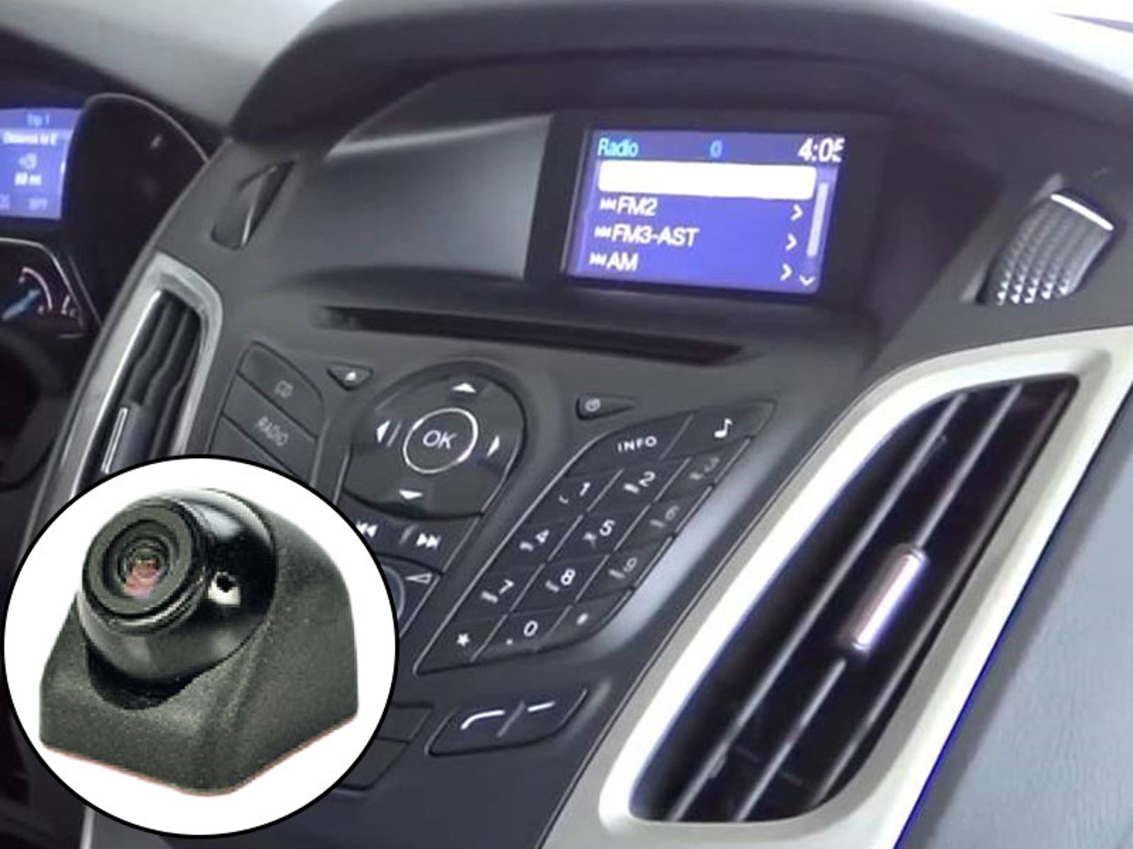 BIK-KIT Ford Sync1 m/mikro-kamera