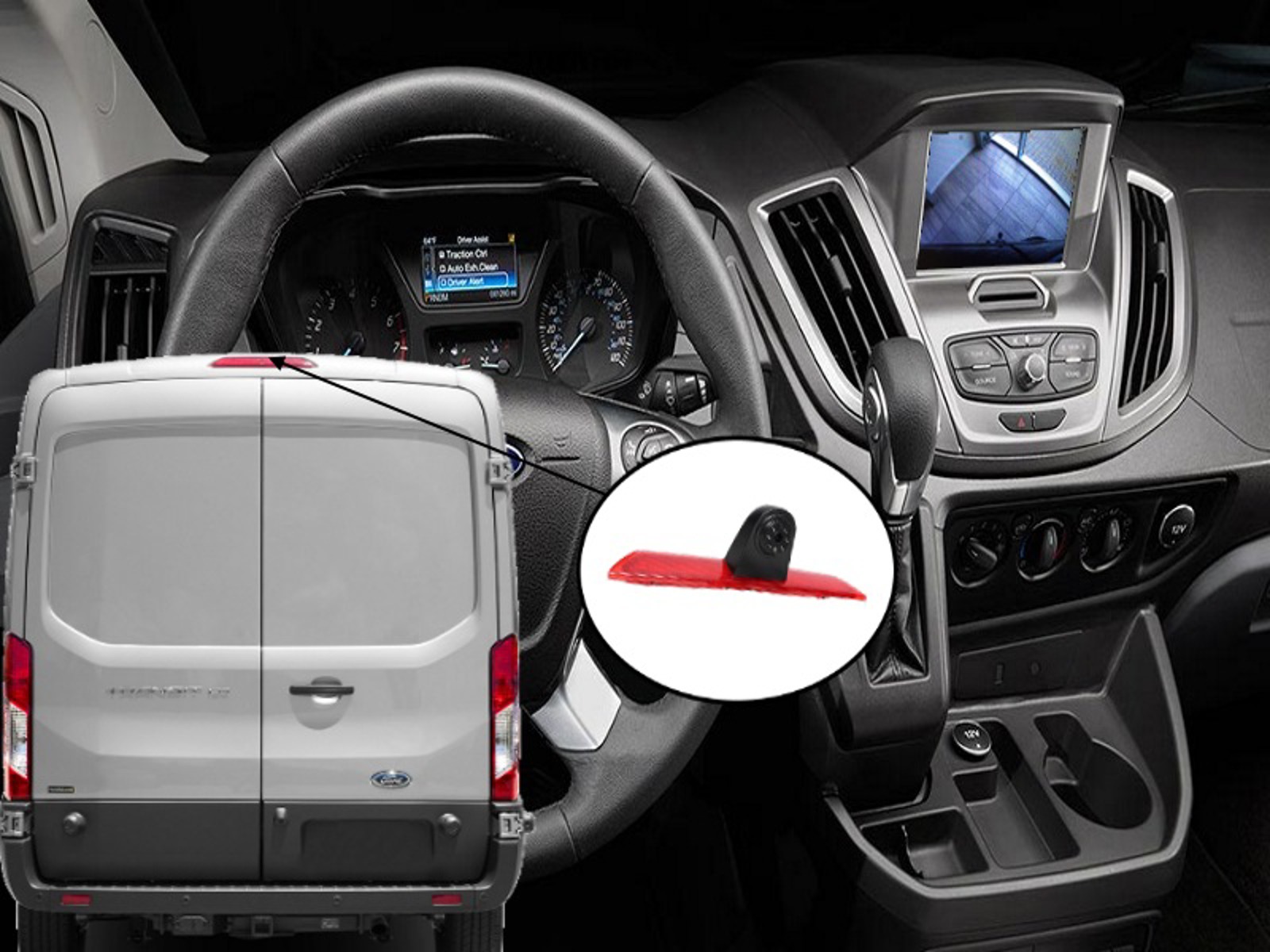 BIK-KIT Ford Transit m/Sync3, Ford Transit 2015-2019