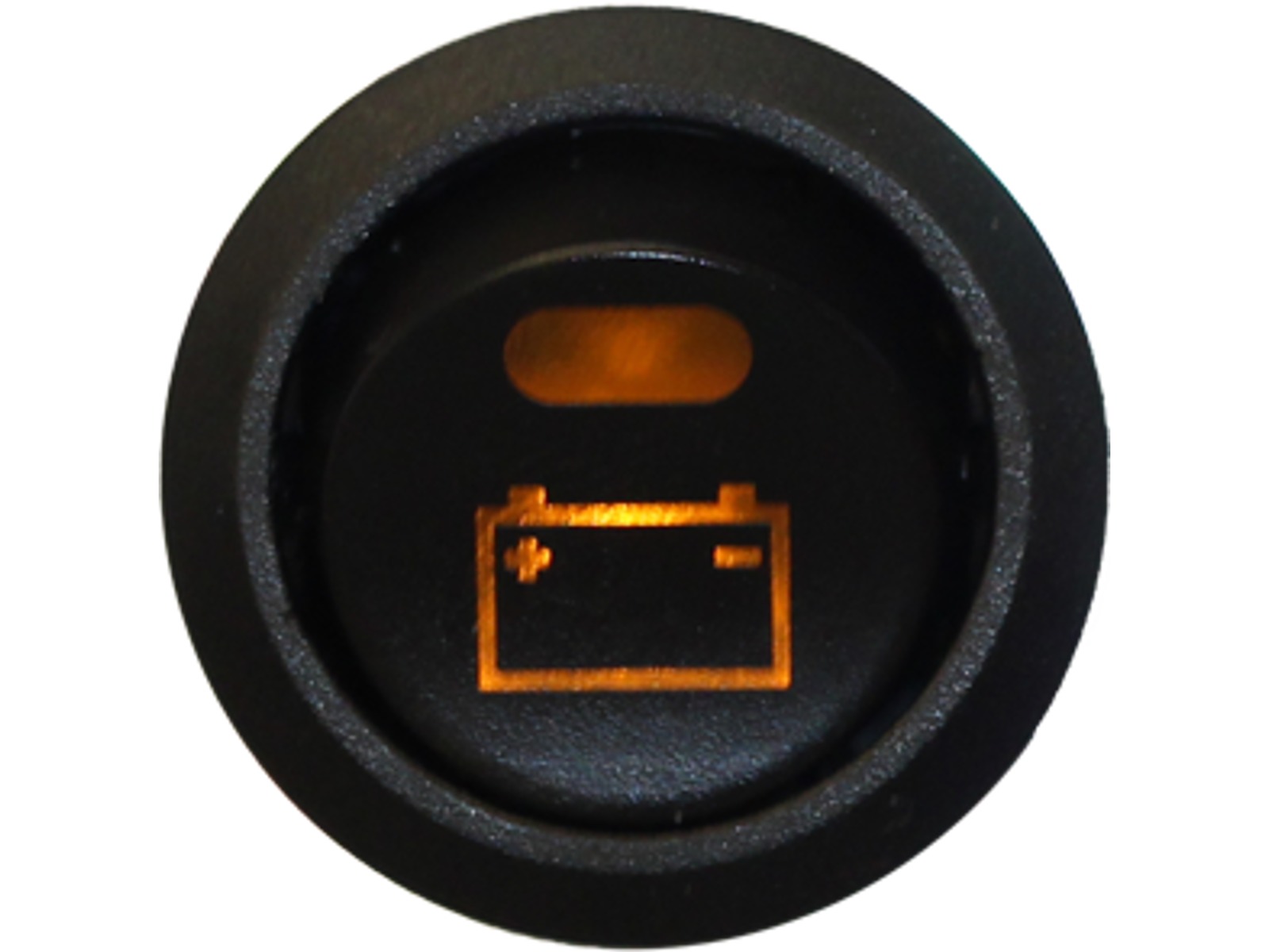 Afbryderkontakt 12V. batteri. belyst symbol