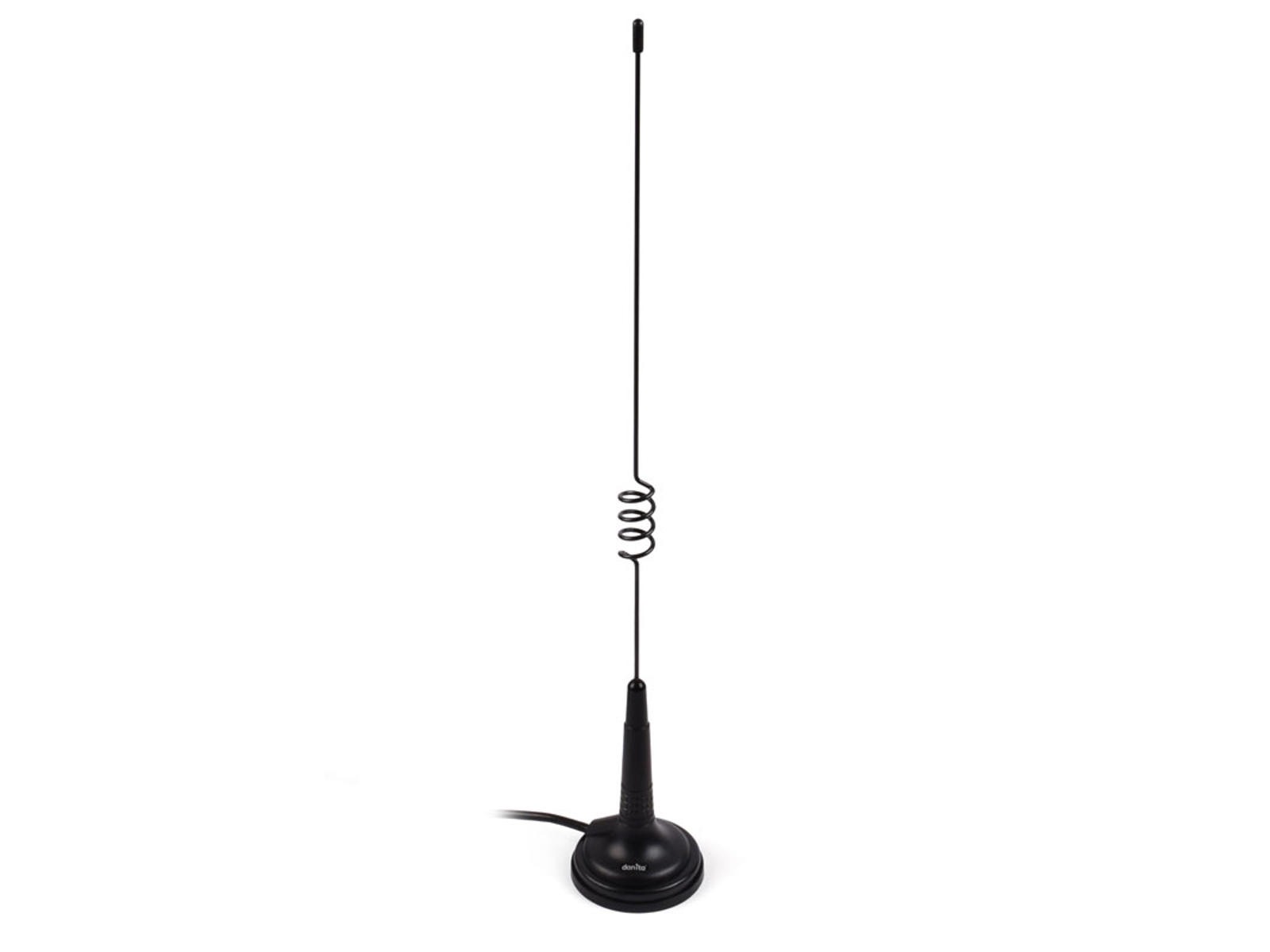 Walkie antenne m/magnet fod