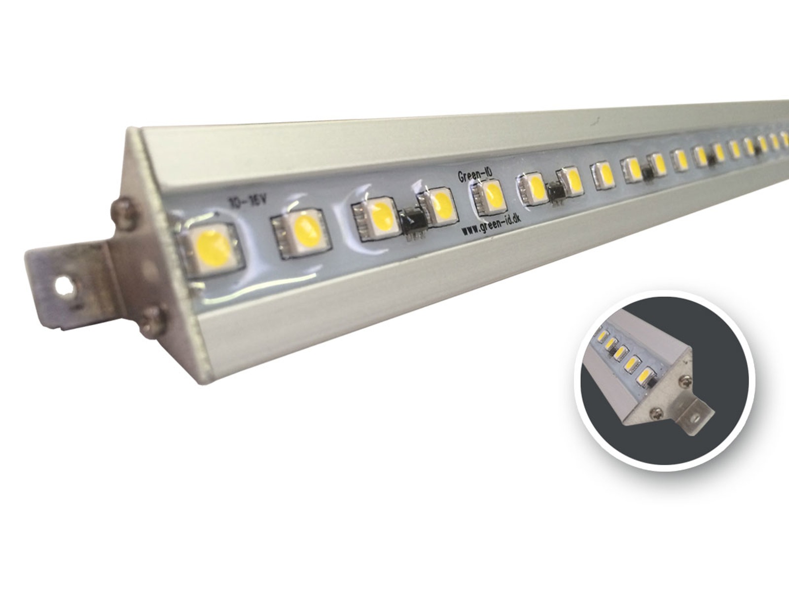 High-Power LED Angle Rails