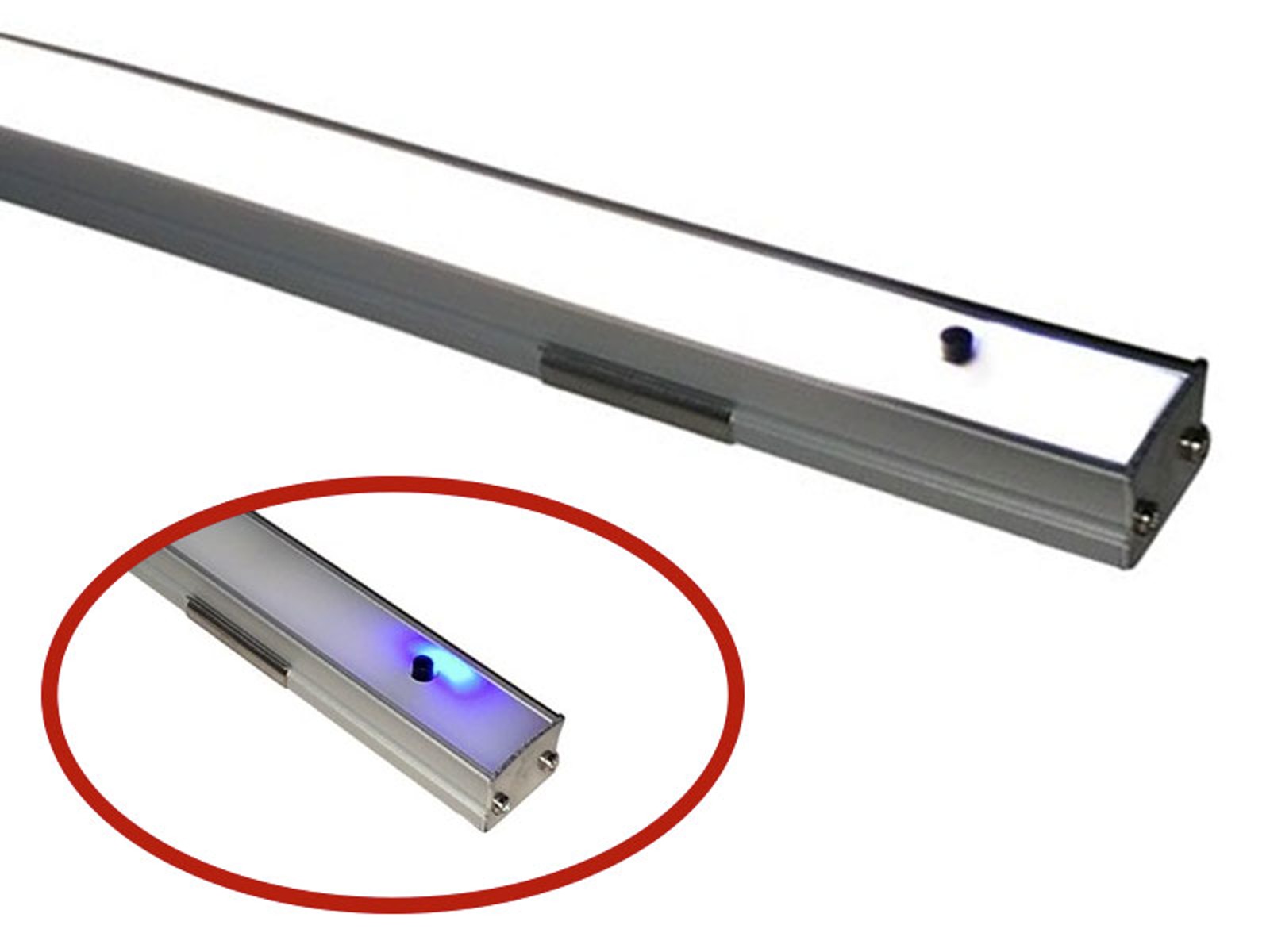 LED Soft High-Power Rail 1.5 metr. med switch, 12V