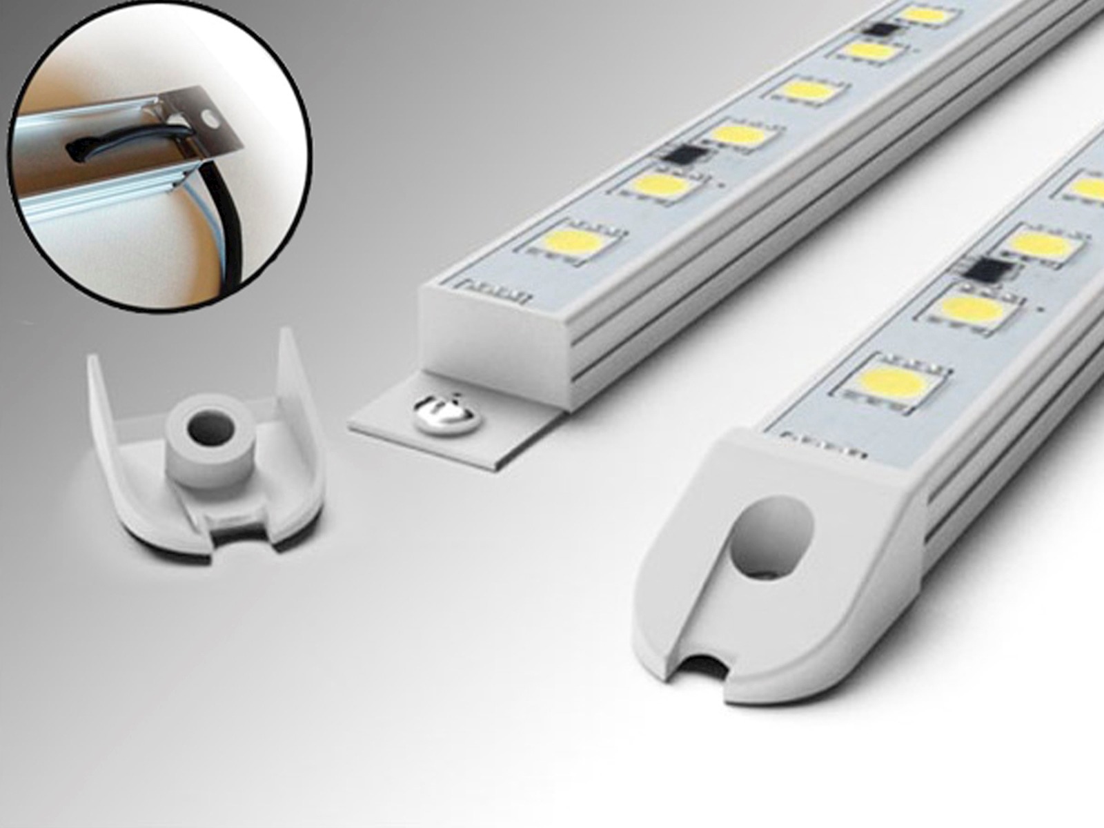 High-Power LED Rail. 12V. 4 længder
