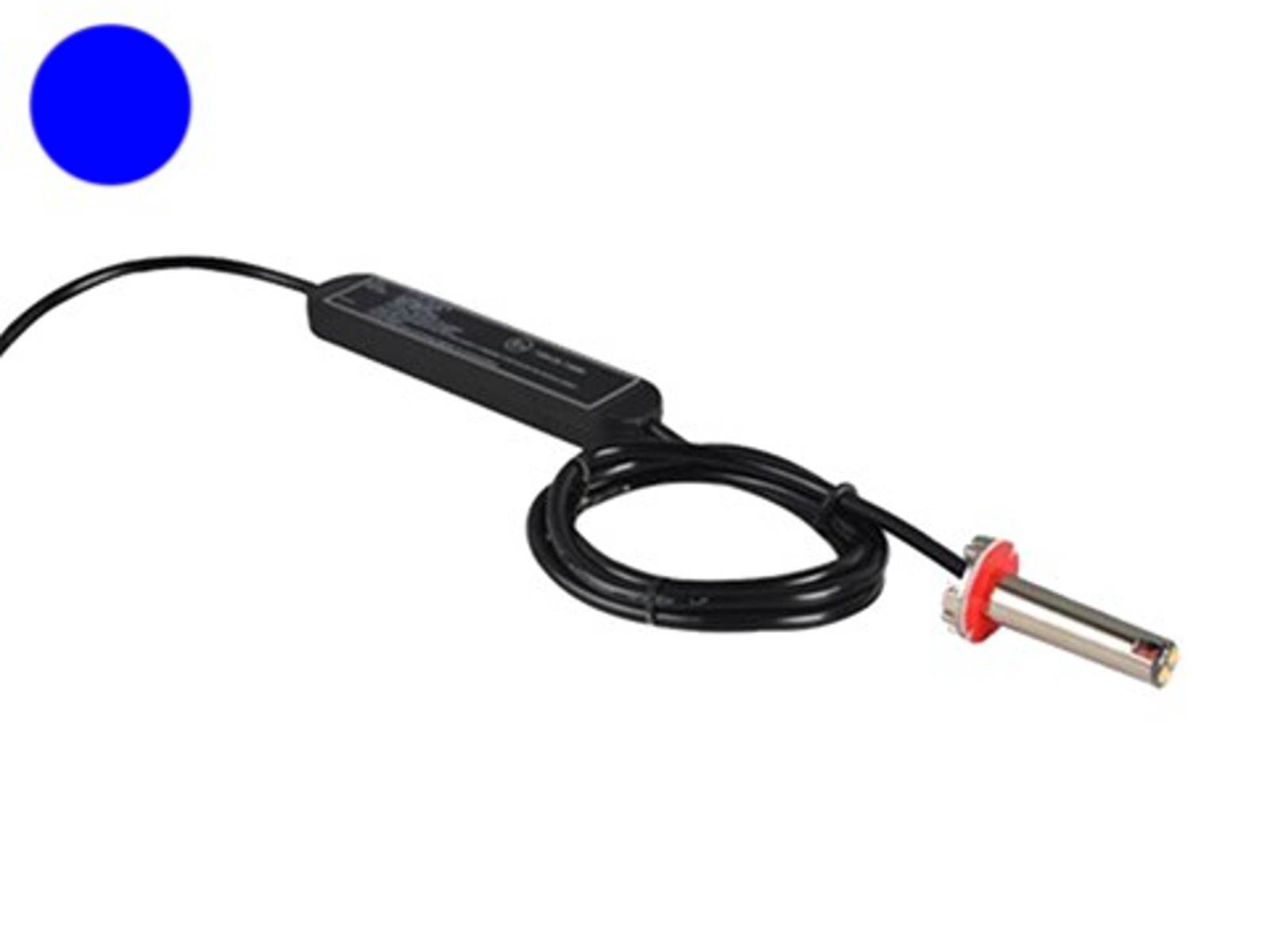 LED Flash-Stick 2x3W - lang - blå